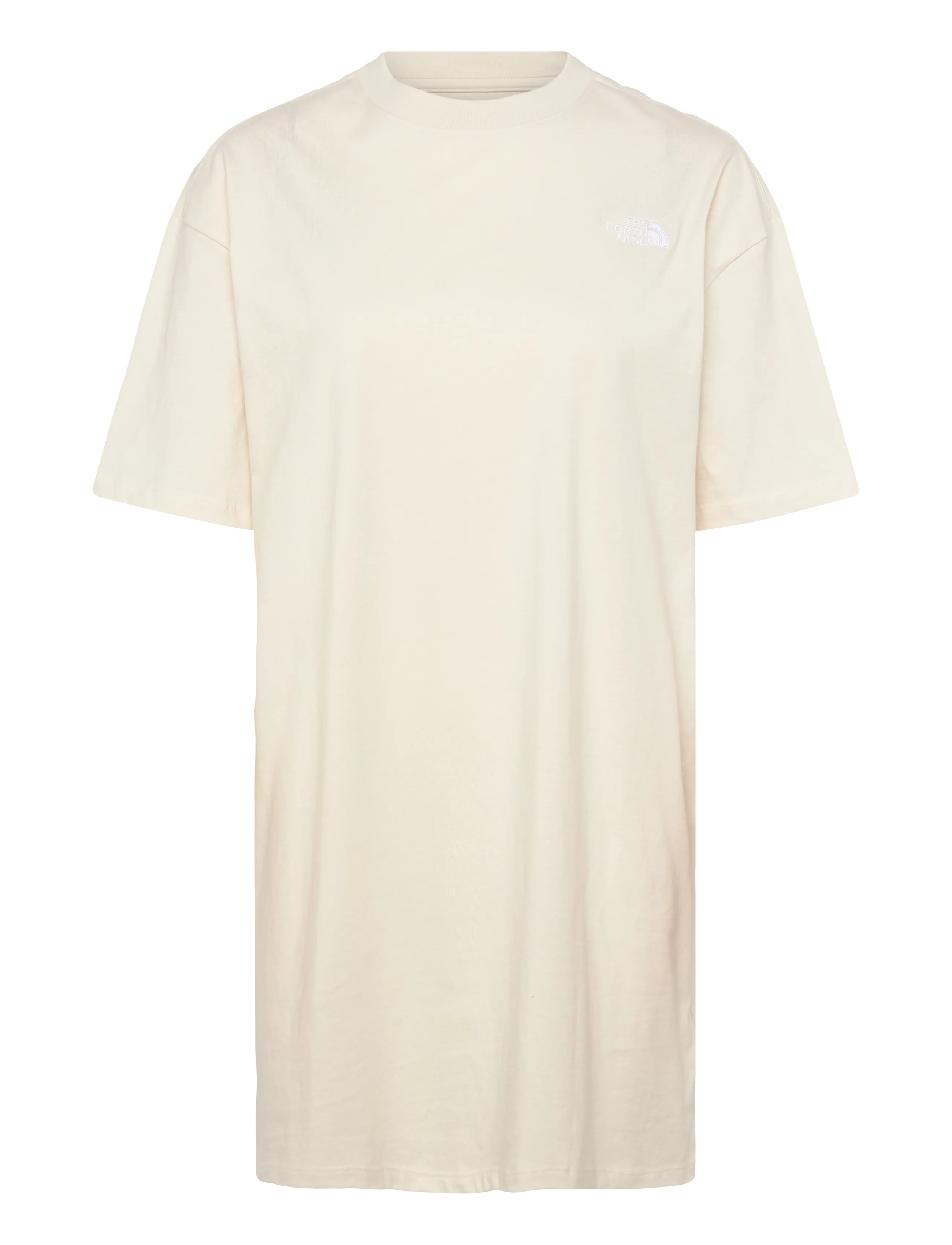 The North Face W EVOLUTION SIMPLE DOME T-SHIRT DRESS - Deals - WHITE DUNE / cream