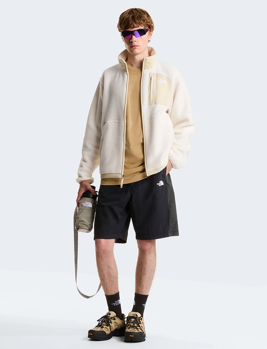 The North Face - M YUMIORI OFF PEAK FULL ZIP JACKET - fleece og mellemlag - white dune/desert stone - 3