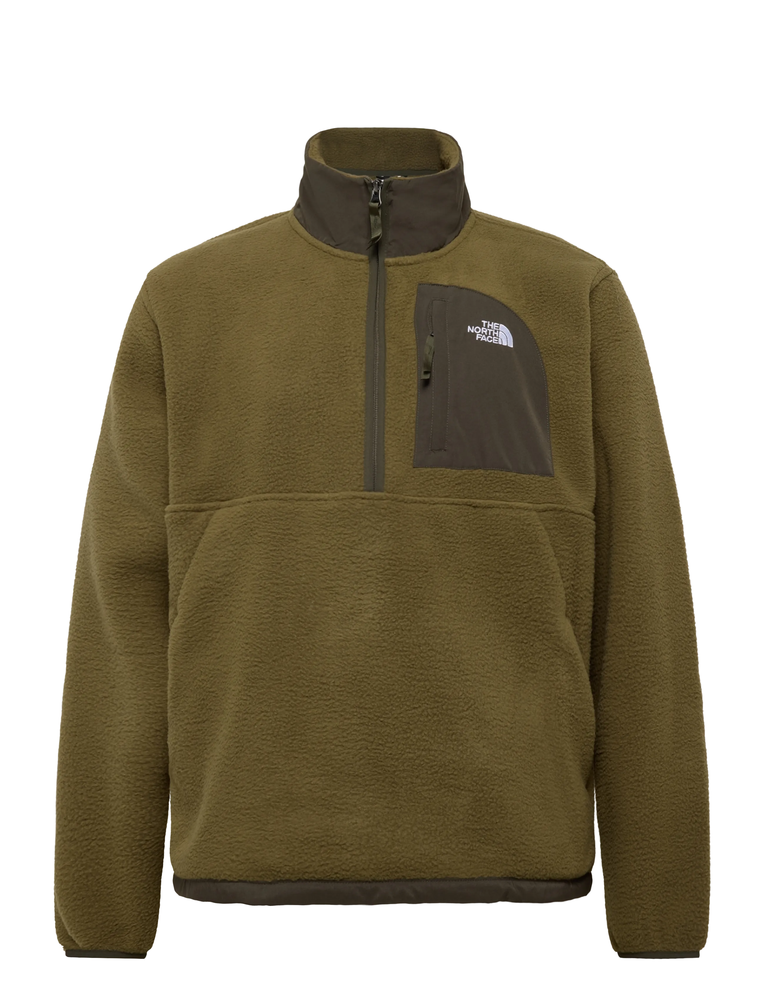 The North Face M YUMIORI OFF PEAK 1/2 ZIP JACKET - Fleece-Pullover - CARAWAY SEED/NEW TAUPE / khaki/green