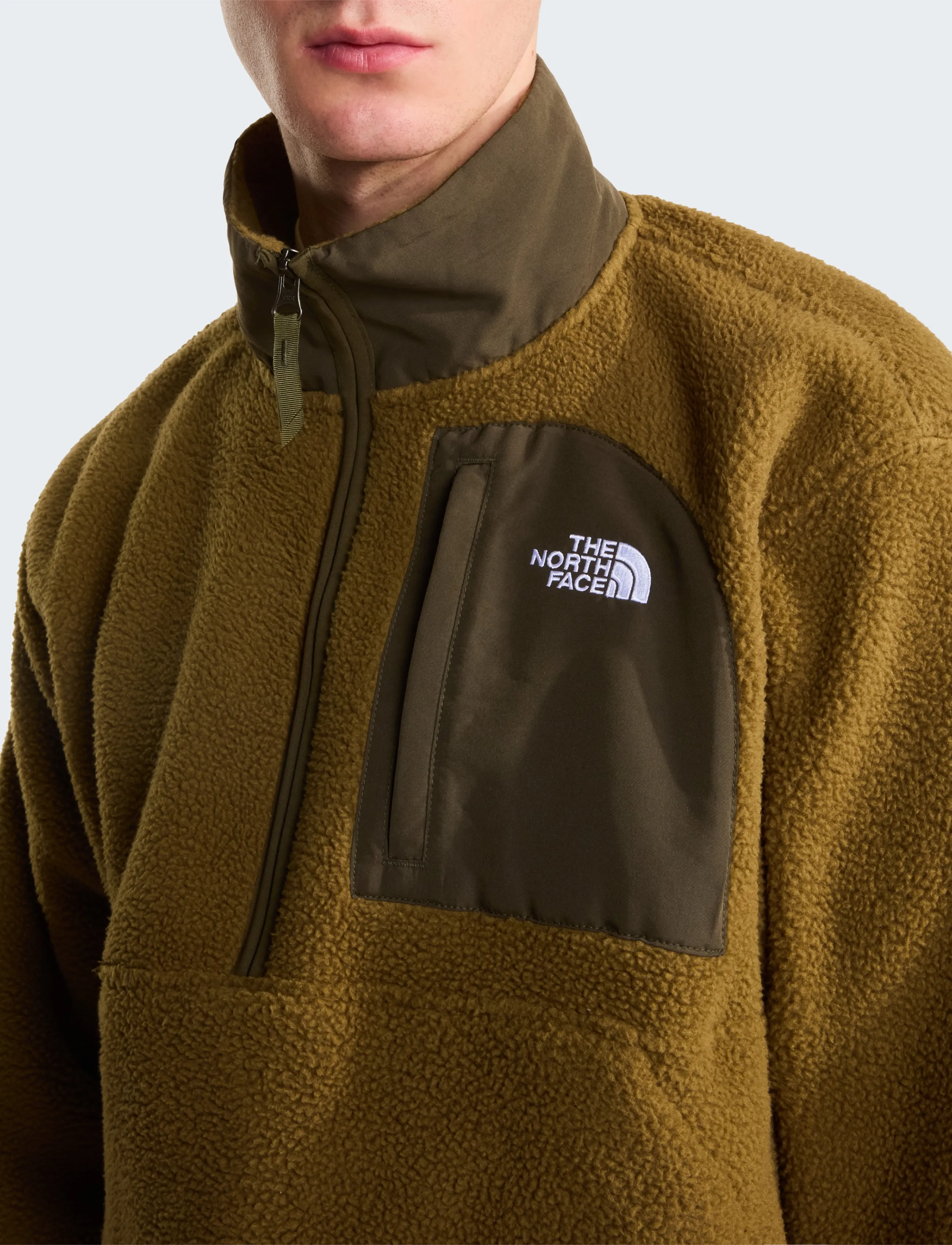 The North Face - M YUMIORI OFF PEAK 1/2 ZIP JACKET - fleece & midlayer - caraway seed/new taupe - 3