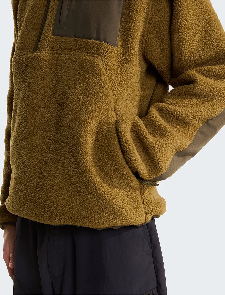 The North Face - M YUMIORI OFF PEAK 1/2 ZIP JACKET - fleece & midlayer - caraway seed/new taupe - 4
