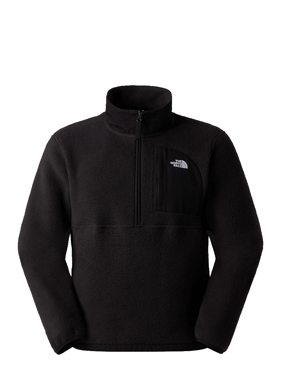 The North Face - M YUMIORI OFF PEAK 1/2 ZIP JACKET - fleece & midlayer - tnf black - 1