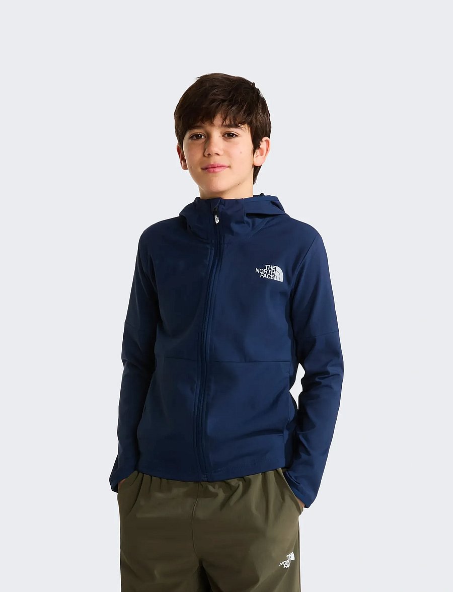 The North Face - B ON THE TRAIL FZ HOODIE - vestes softshell - summit navy/silver refl - 0