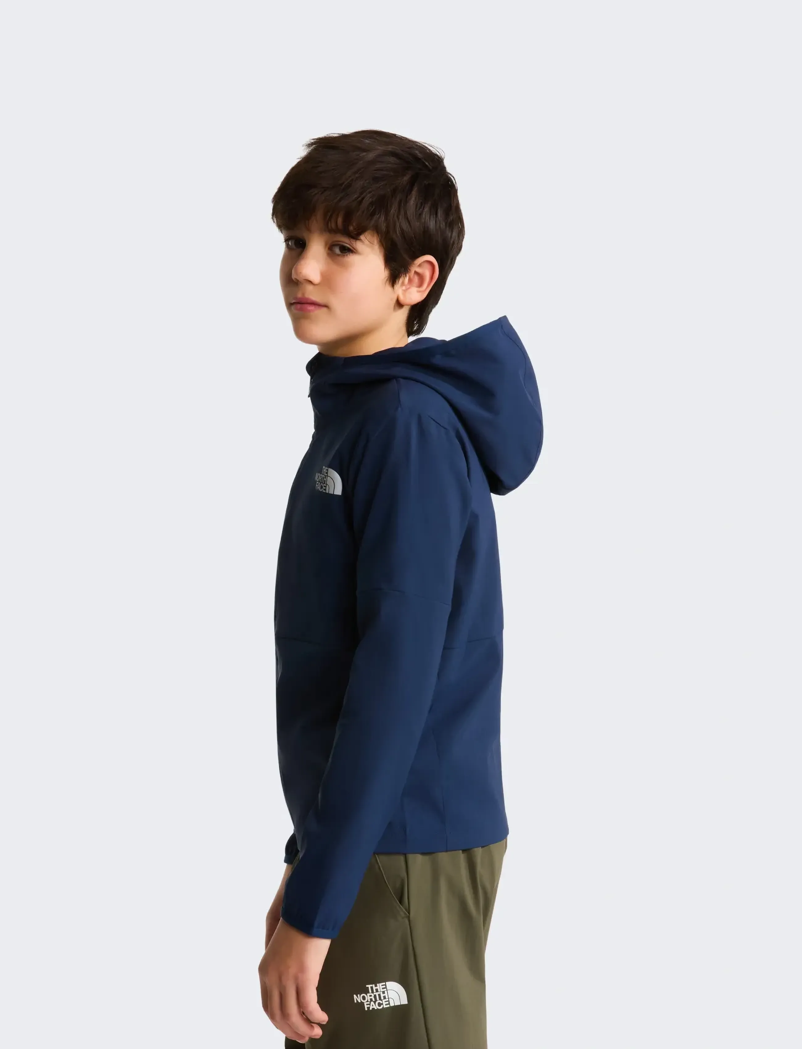 The North Face - B ON THE TRAIL FZ HOODIE - vestes softshell - summit navy/silver refl - 4