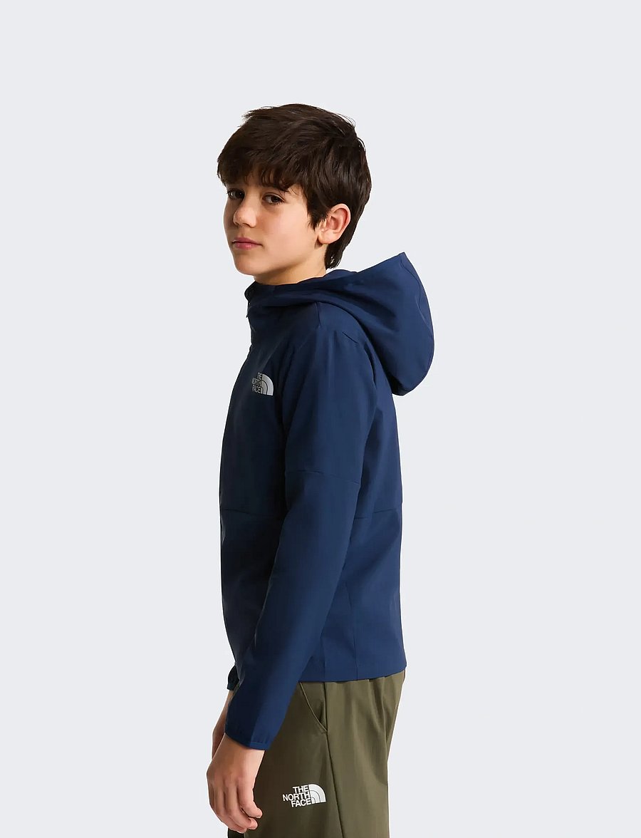 The North Face - B ON THE TRAIL FZ HOODIE - vestes softshell - summit navy/silver refl - 4