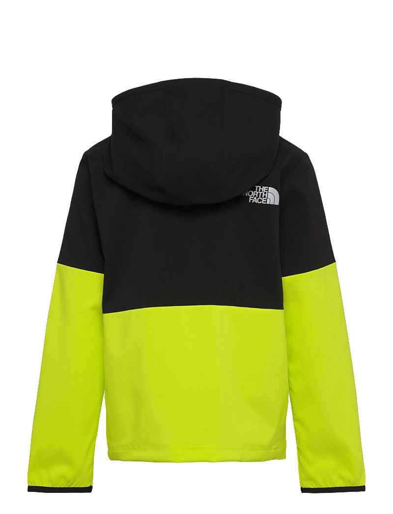 The North Face - B ON THE TRAIL FZ HOODIE - softshell jakid - tnf black/fizz lime/sil - 2