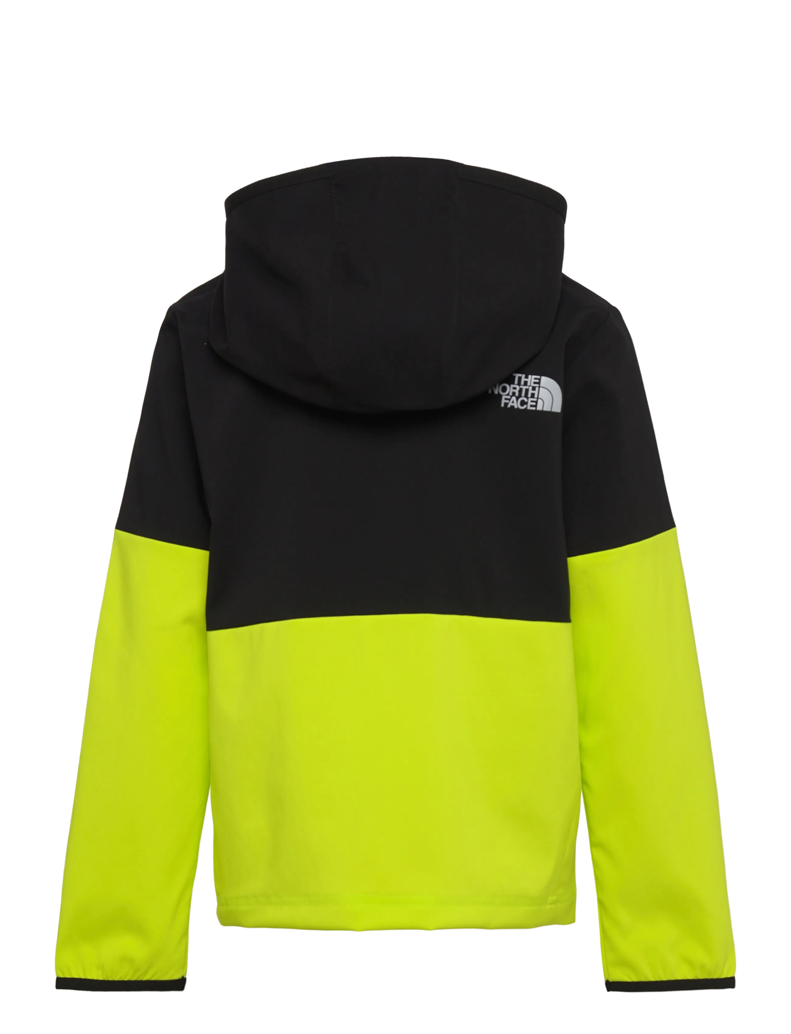 The North Face - B ON THE TRAIL FZ HOODIE - softshell-jacken - tnf black/fizz lime/sil - 2