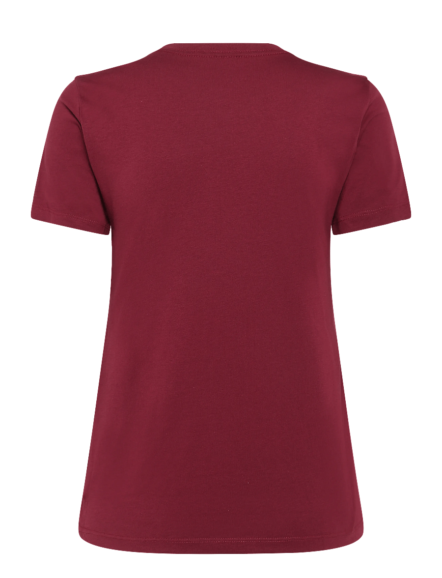 The North Face - W EVOLUTION SIMPLE DOME SLM SHORT SLEEVE - alussärgid ja t-särgid - burgundy crush - 2