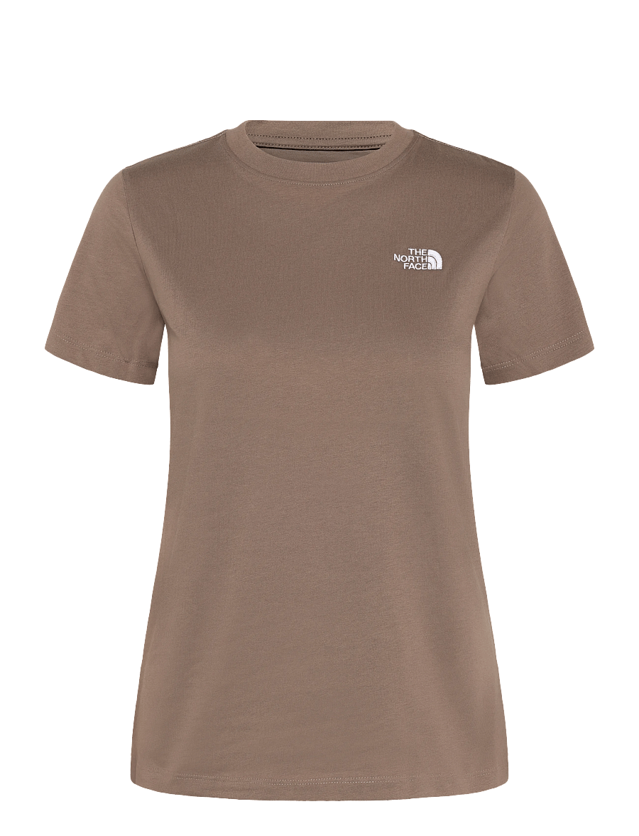The North Face - W EVOLUTION SIMPLE DOME SLM SHORT SLEEVE - t-shirts - garnet - 1