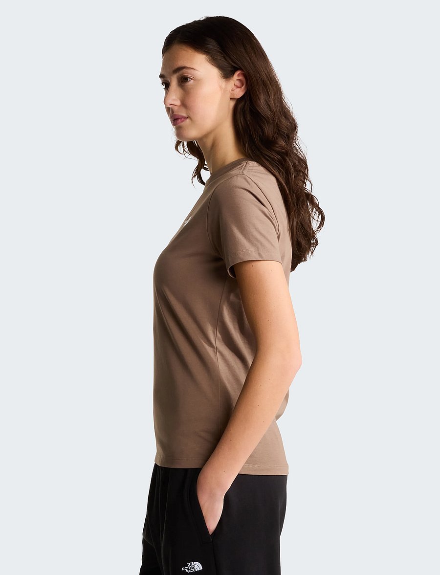 The North Face - W EVOLUTION SIMPLE DOME SLM SHORT SLEEVE - t-shirts - garnet - 4