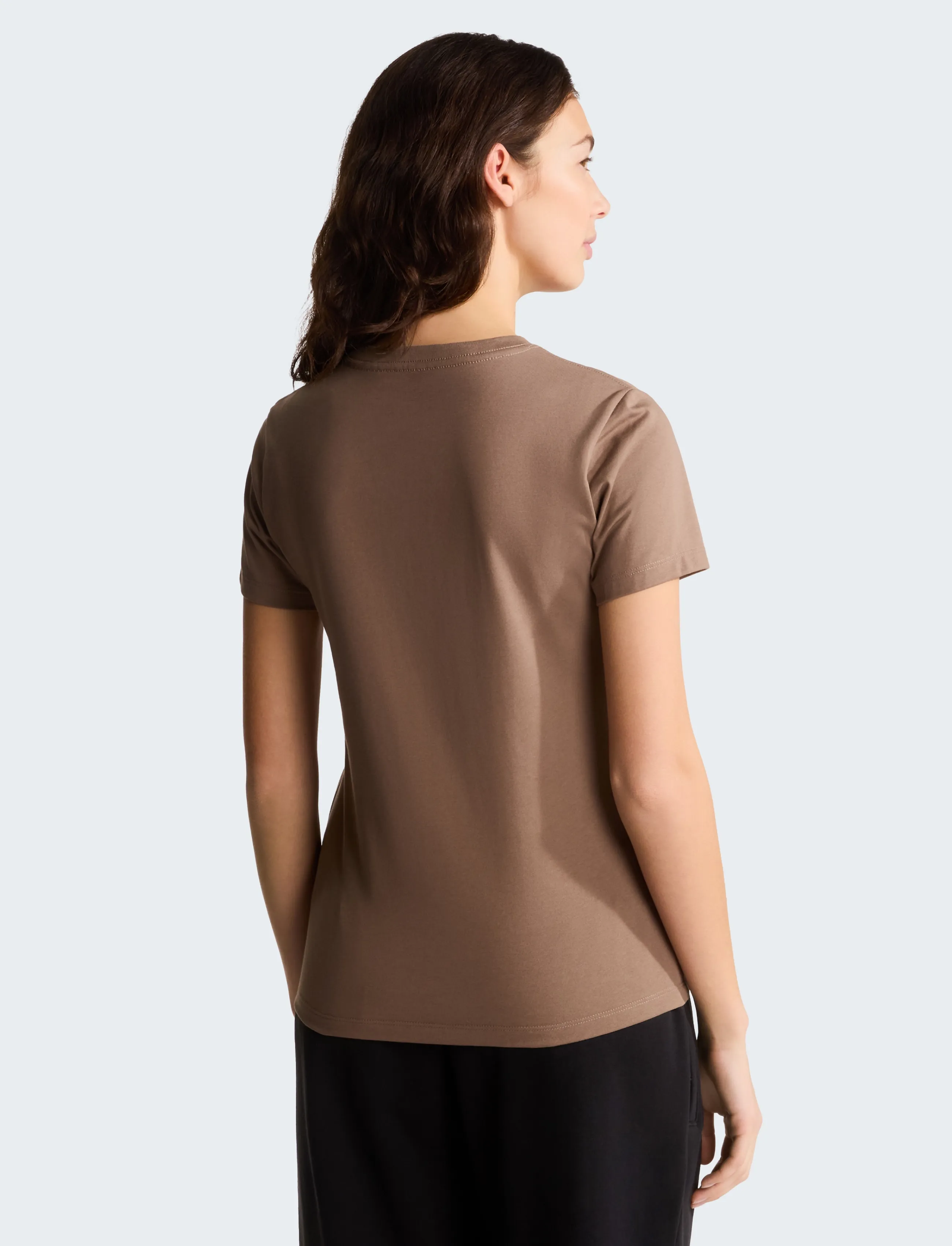 The North Face - W EVOLUTION SIMPLE DOME SLM SHORT SLEEVE - t-shirts - garnet - 5