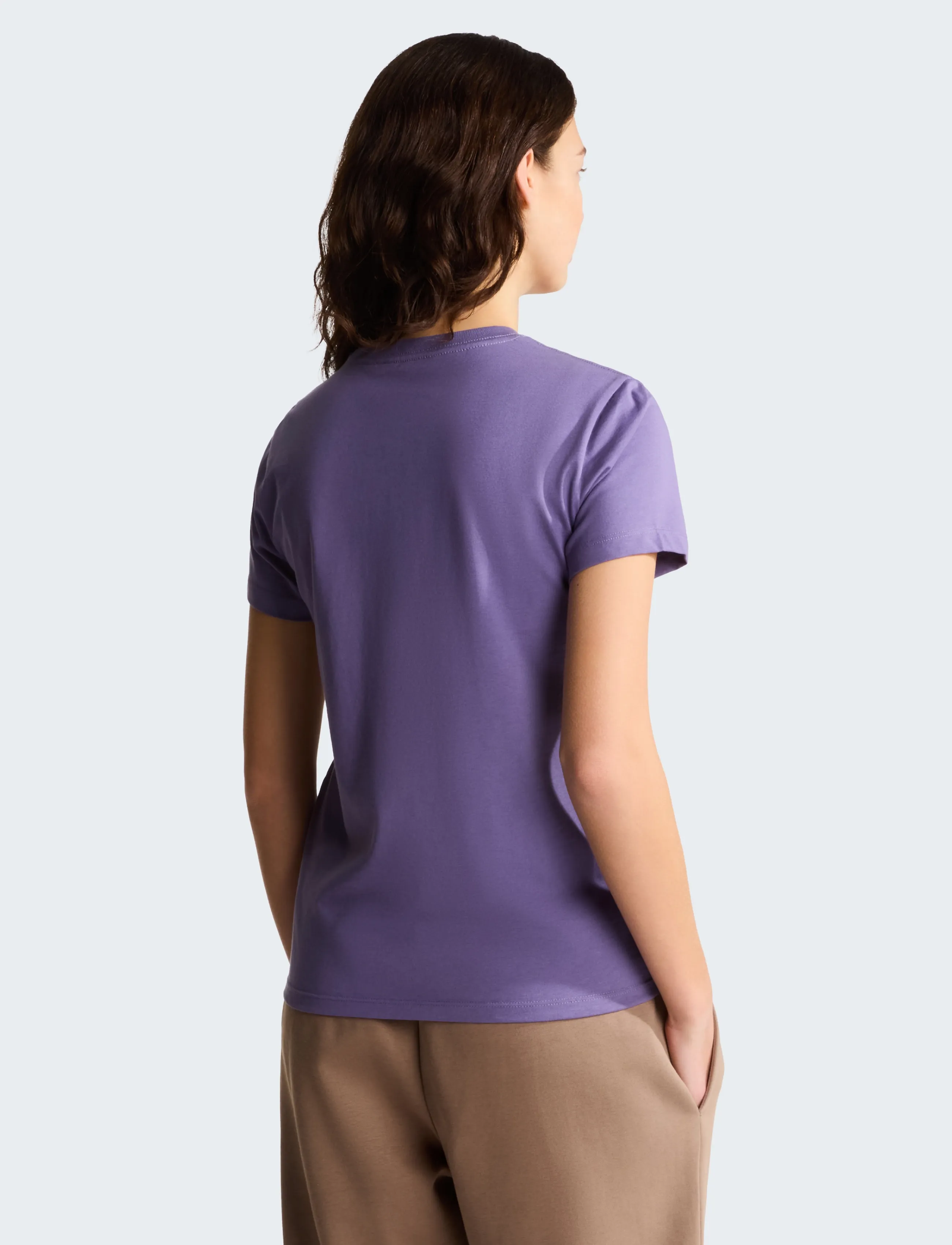The North Face - W EVOLUTION SIMPLE DOME SLM SHORT SLEEVE - alussärgid ja t-särgid - grounded plum - 5