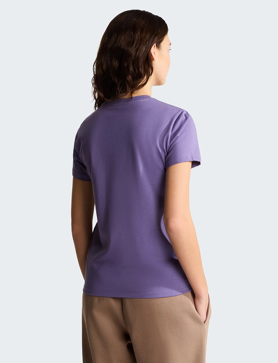 The North Face - W EVOLUTION SIMPLE DOME SLM SHORT SLEEVE - alussärgid ja t-särgid - grounded plum - 5
