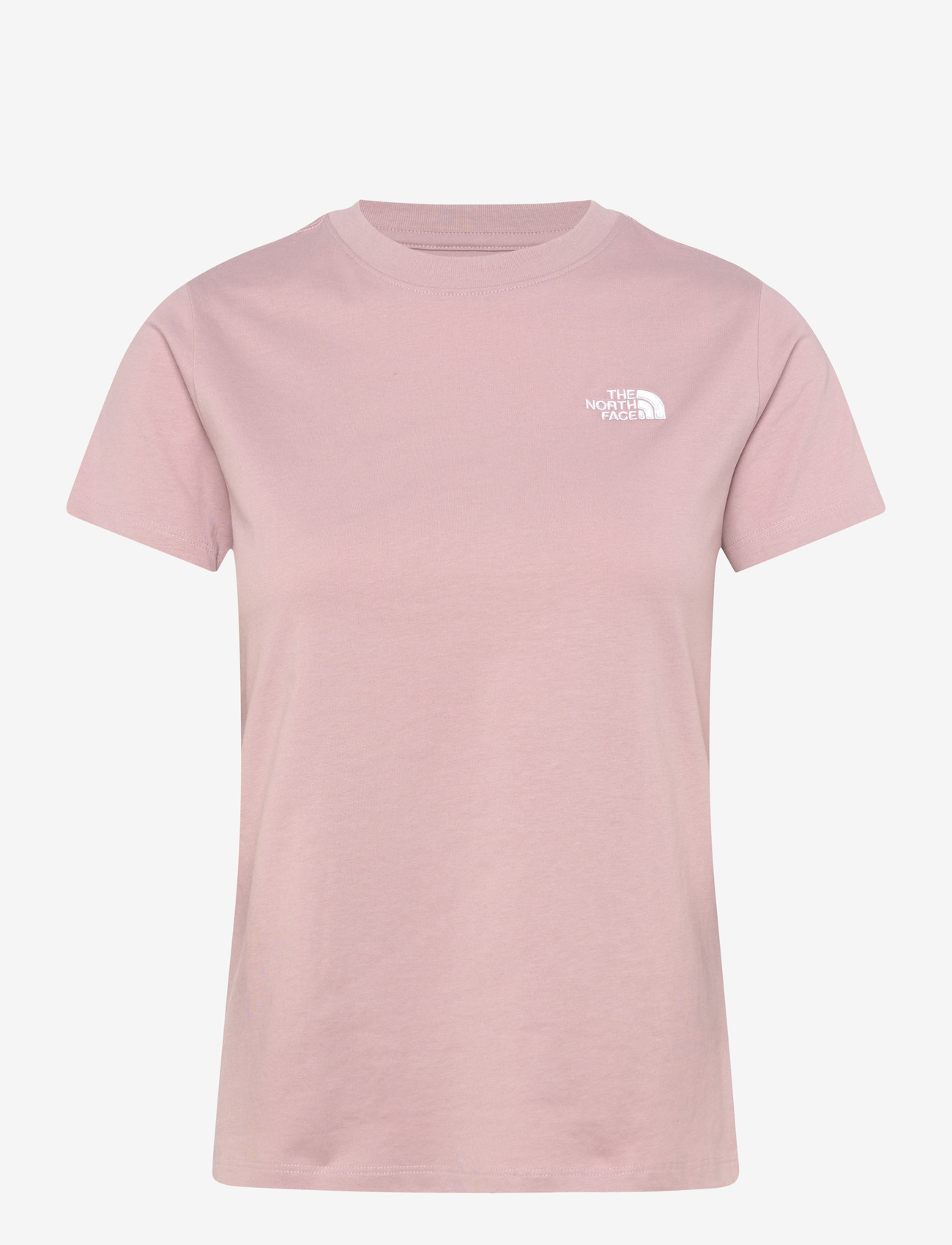 The North Face - W EVOLUTION SIMPLE DOME SLM SHORT SLEEVE - t-shirts - metal pink - 1