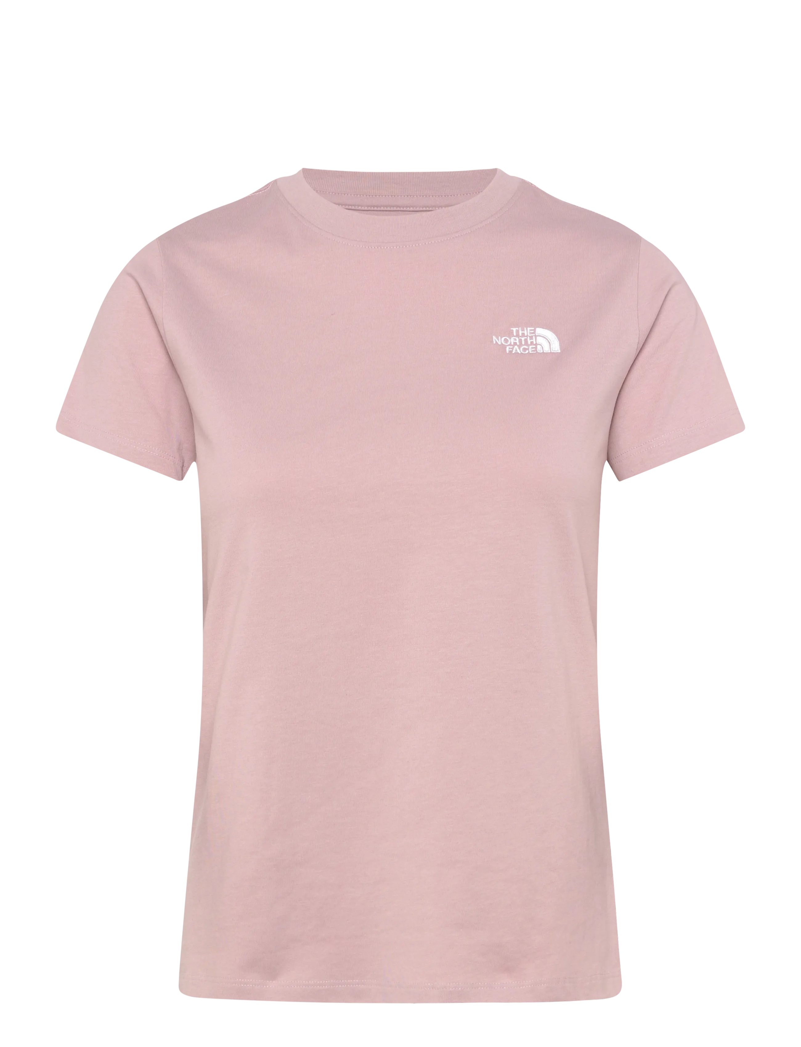 The North Face - W EVOLUTION SIMPLE DOME SLM SHORT SLEEVE - t-shirts - metal pink - 1