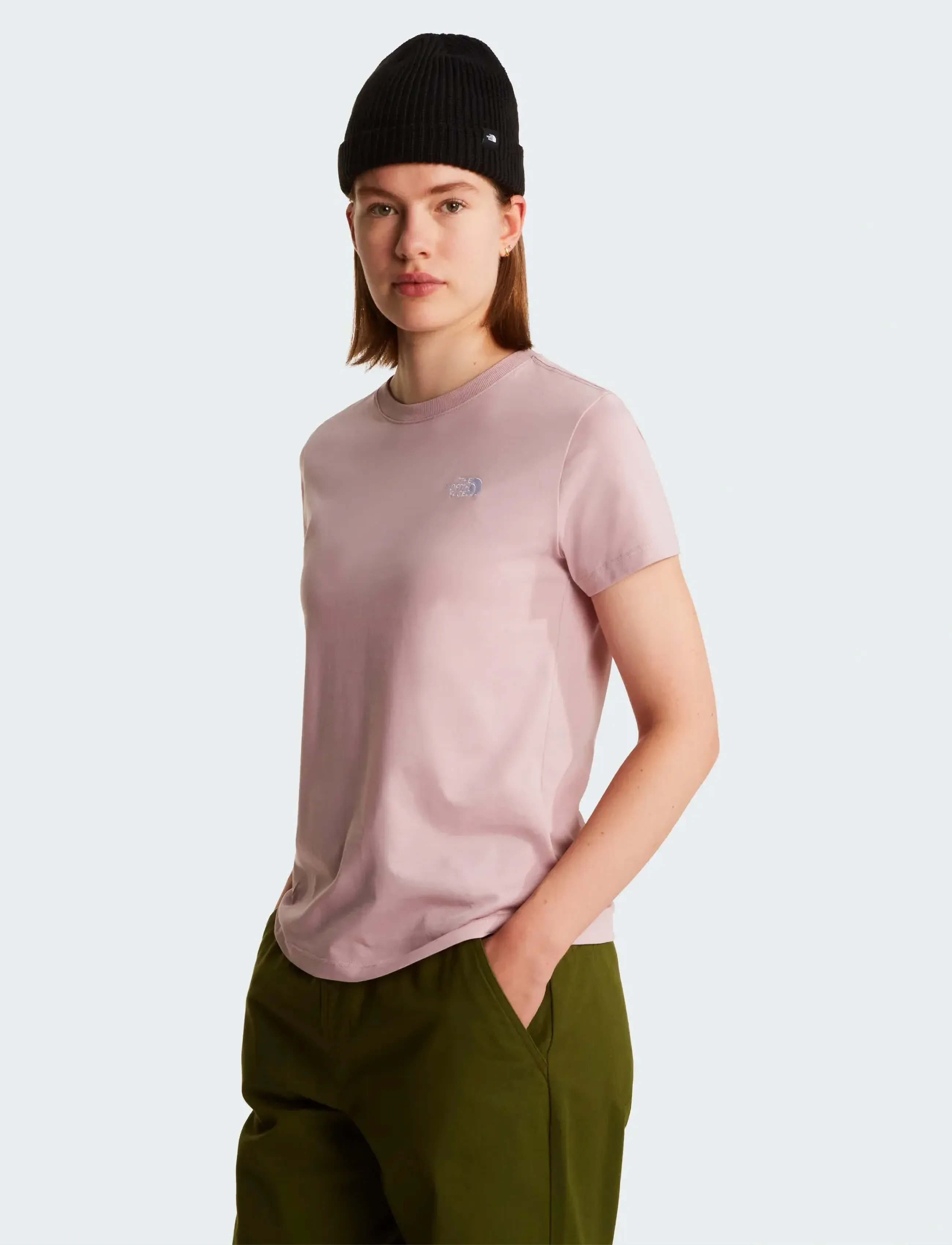 The North Face W Evolution Simple Dome Slm Short Sleeve, L, Pink, Sports Overdele & T-shirts > Sport T-shirts, Dame