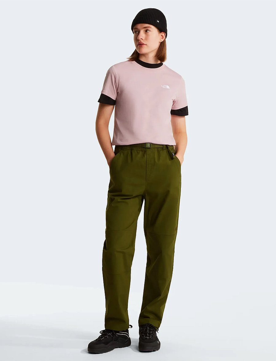 The North Face - W EVOLUTION SIMPLE DOME SLM SHORT SLEEVE - t-shirts - metal pink - 3