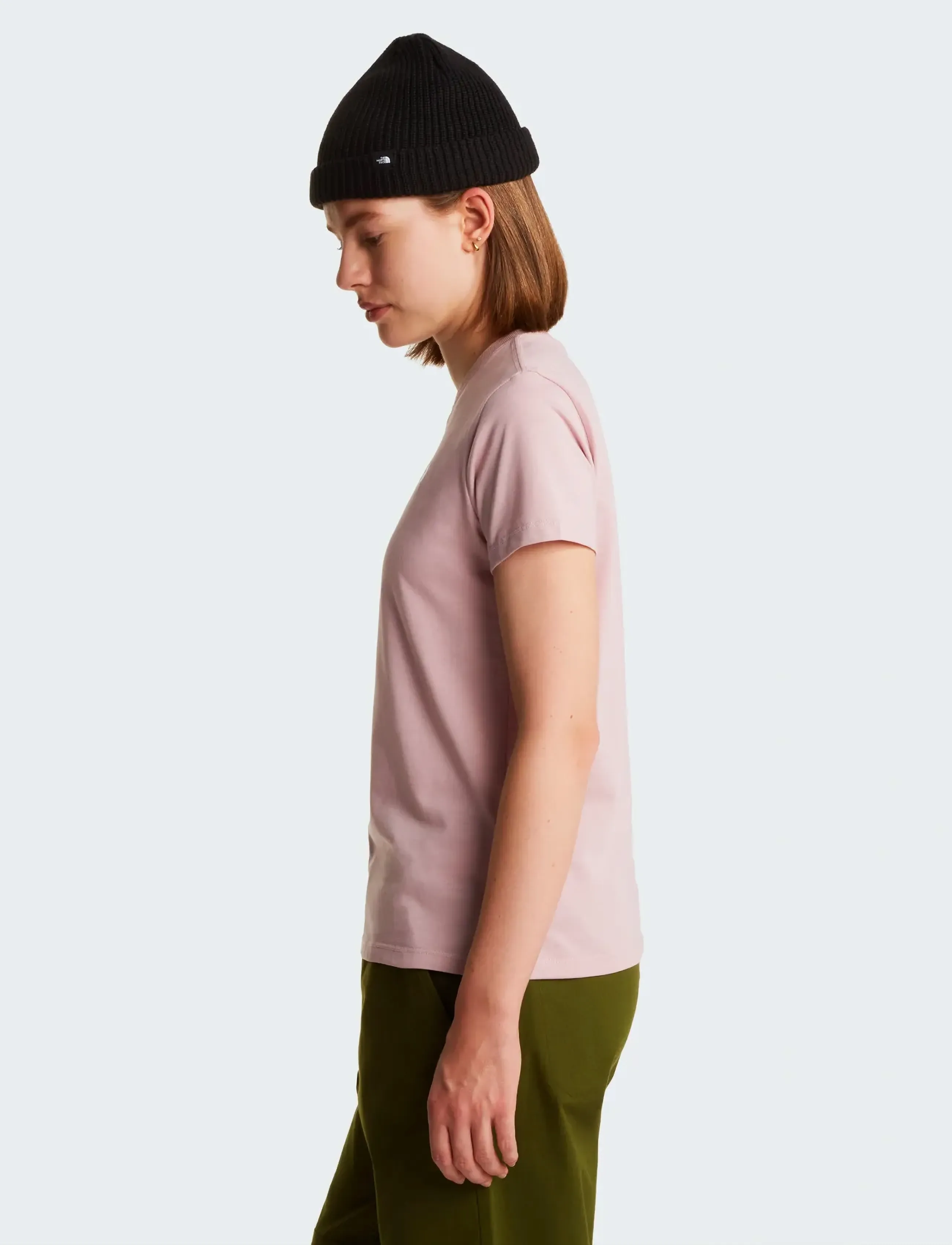The North Face - W EVOLUTION SIMPLE DOME SLM SHORT SLEEVE - t-shirts - metal pink - 4