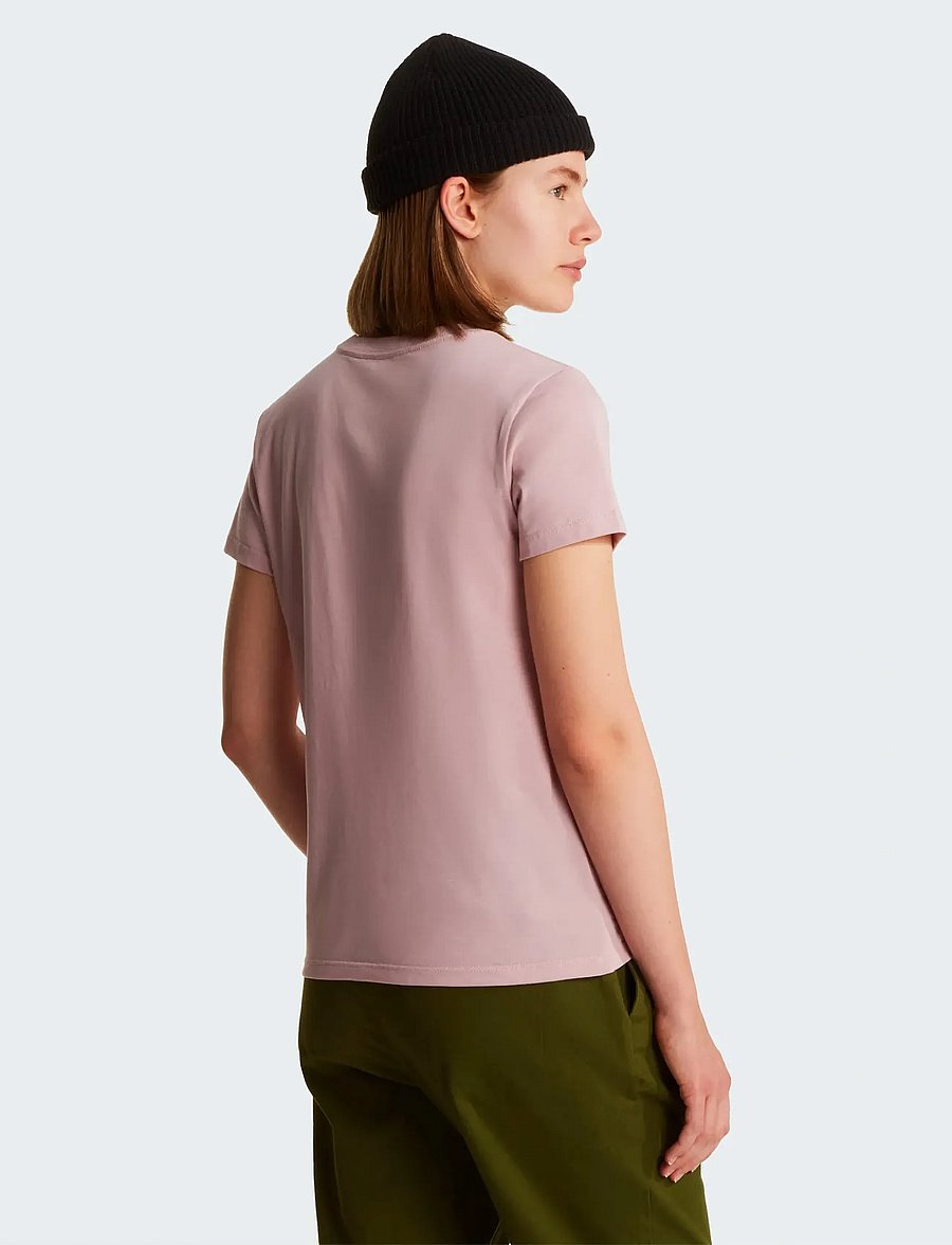 The North Face - W EVOLUTION SIMPLE DOME SLM SHORT SLEEVE - t-shirts - metal pink - 5