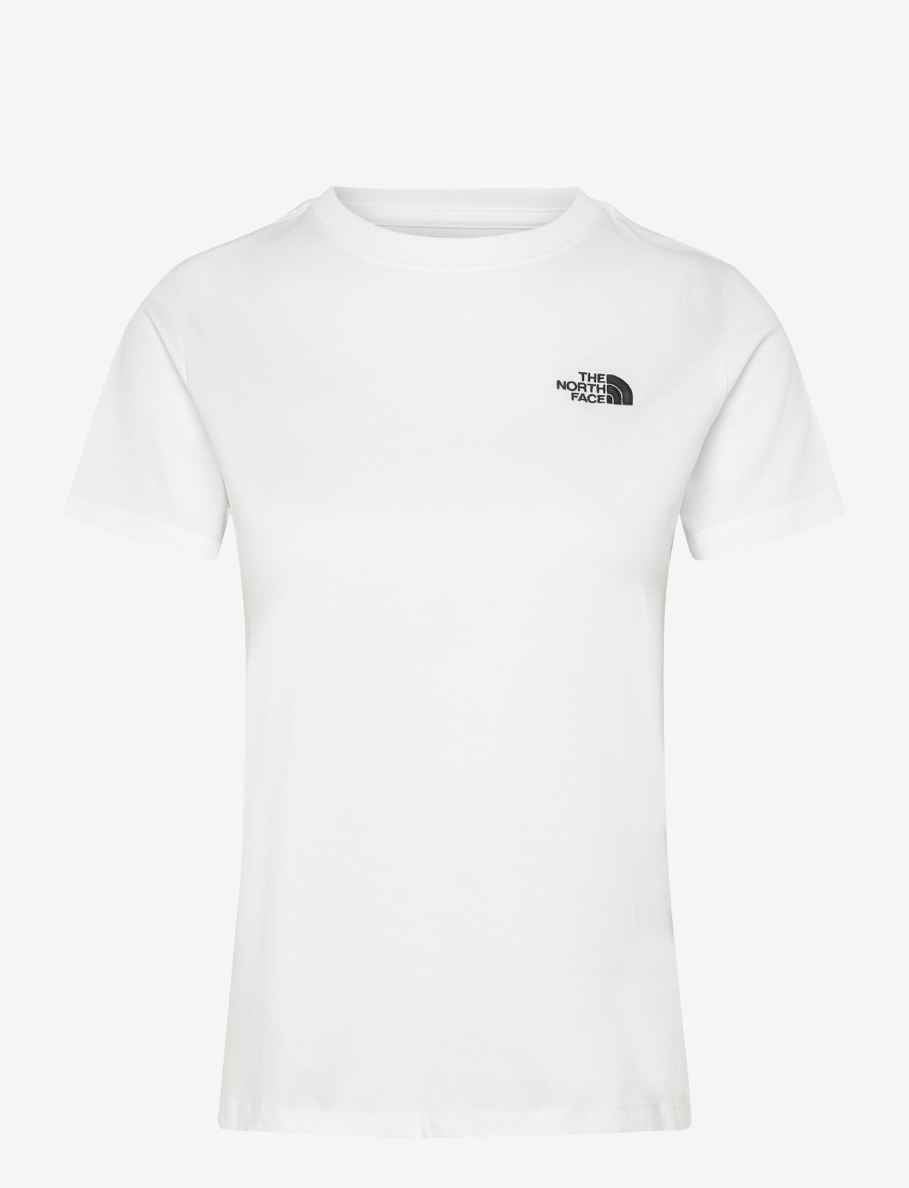 The North Face - W EVOLUTION SIMPLE DOME SLM SHORT SLEEVE - t-shirts - tnf white - 1