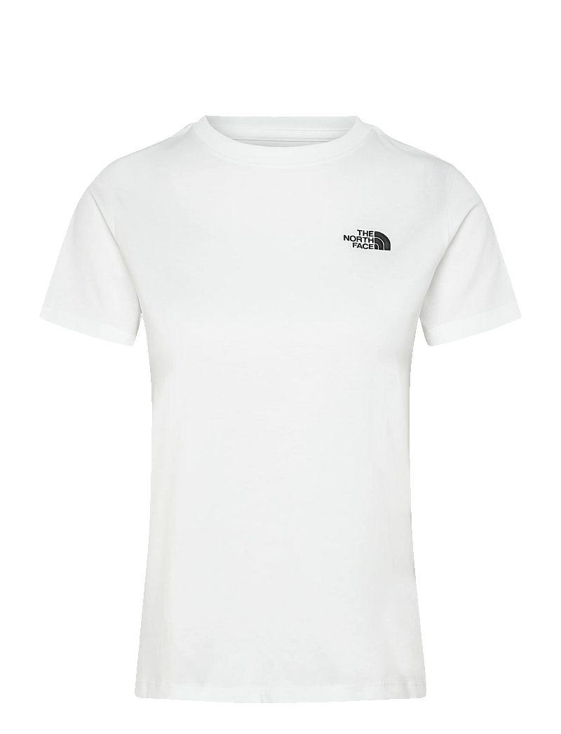 The North Face - W EVOLUTION SIMPLE DOME SLM SHORT SLEEVE - t-shirts - tnf white - 1