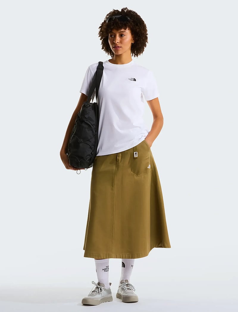 The North Face - W EVOLUTION SIMPLE DOME SLM SHORT SLEEVE - t-shirts - tnf white - 3