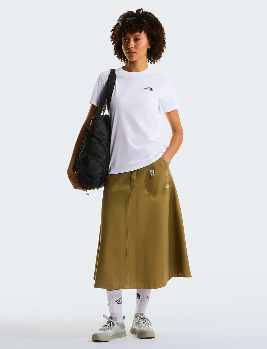 The North Face - W EVOLUTION SIMPLE DOME SLM SHORT SLEEVE - t-shirts - tnf white - 3