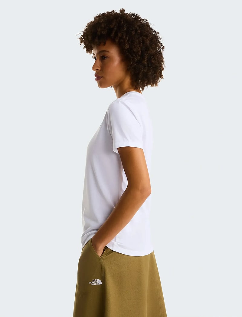 The North Face - W EVOLUTION SIMPLE DOME SLM SHORT SLEEVE - t-shirts - tnf white - 4