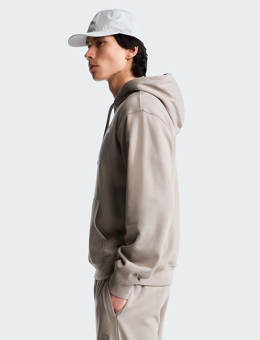 The North Face - M TNF ESSENTIAL TERRY SIMPLE DOME RELAXE - stone slab - 4
