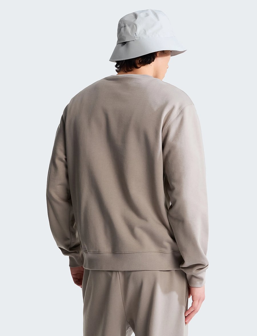 The North Face - M TNF ESSENTIAL TERRY SIMPLE DOME RELAXE - stone slab - 5