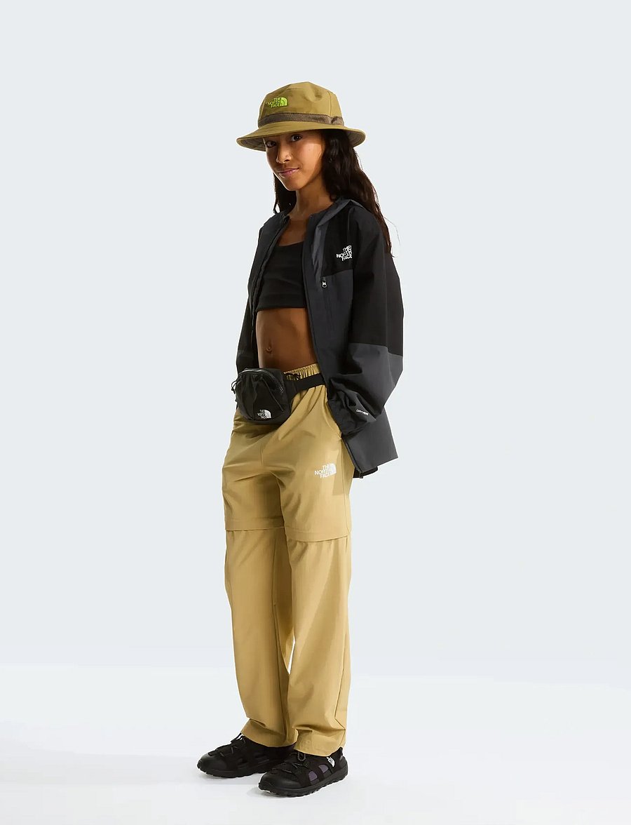 The North Face - TEEN LIGHTWEIGHT CONV HIKE PANT - fritidsbukser - khaki stone - 5