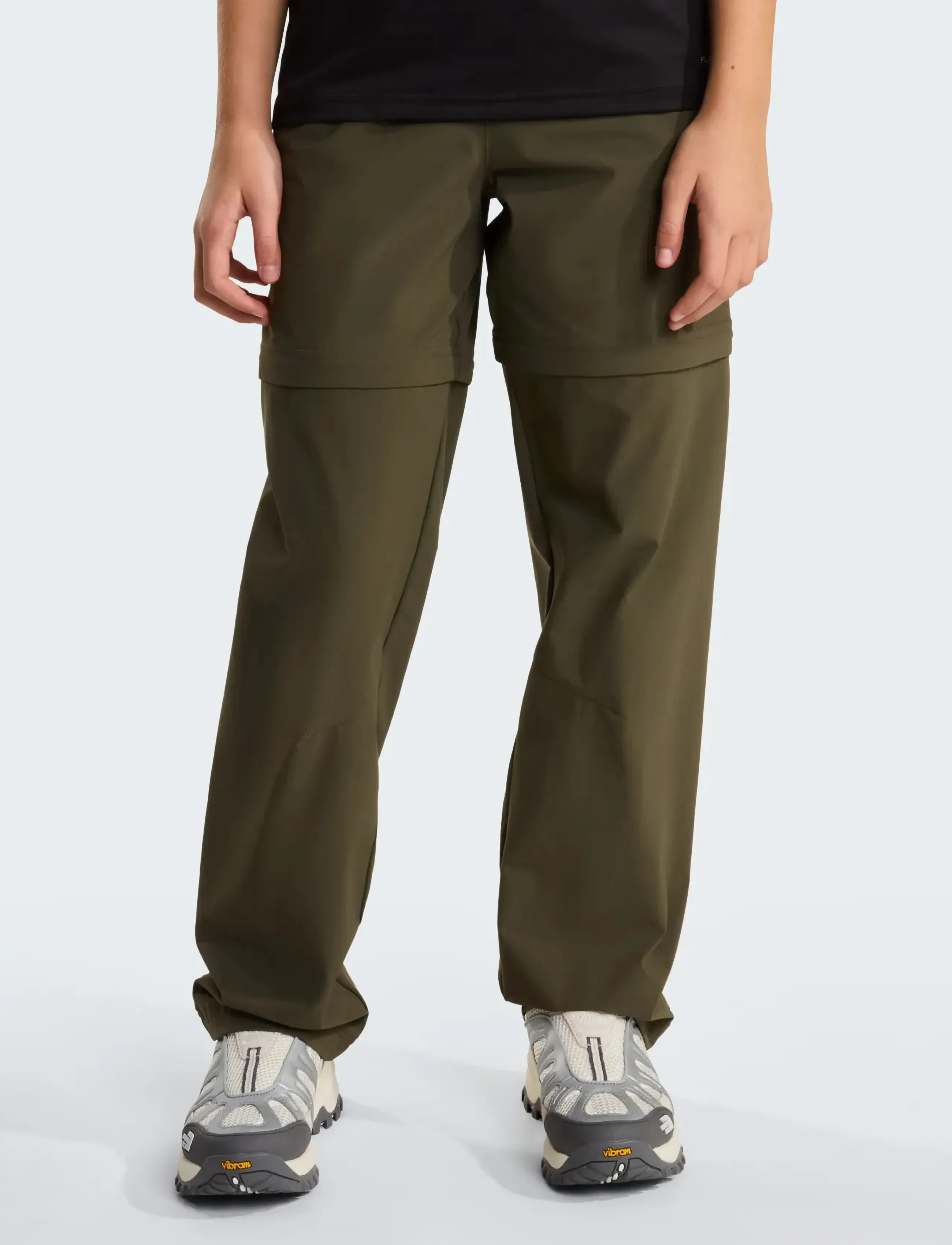 The North Face Teen Lightweight Conv Hike Pant, S, Sport, Khakigrün - Hiking Pants, Kinder