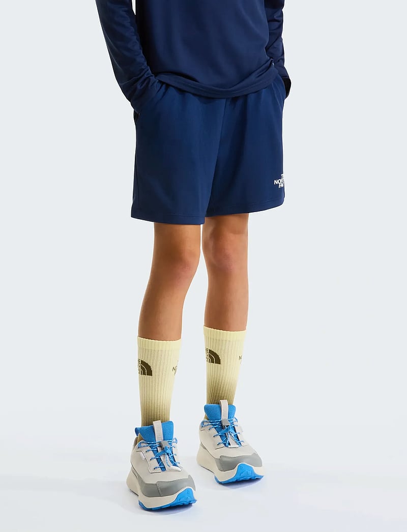The North Face - TEEN POLY KNIT SHORT - sportimise püksid - summit navy - 0