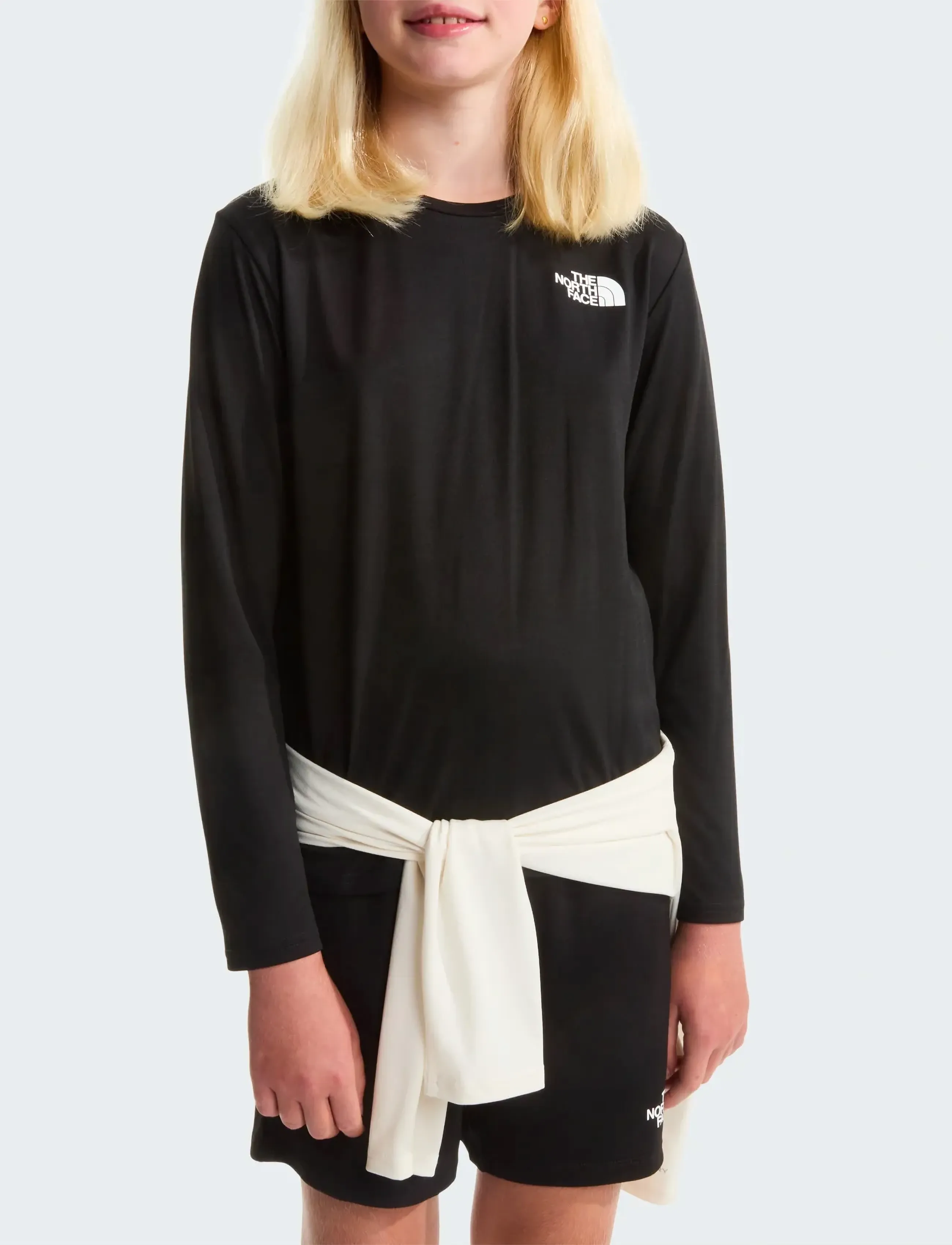 The North Face - TEEN POLY KNIT SHORT - sport-shorts - tnf black - 3