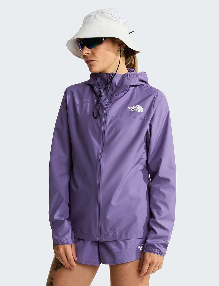 The North Face - W FONTANALES WIND JACKET - outdoor jackets - grounded plum - 0