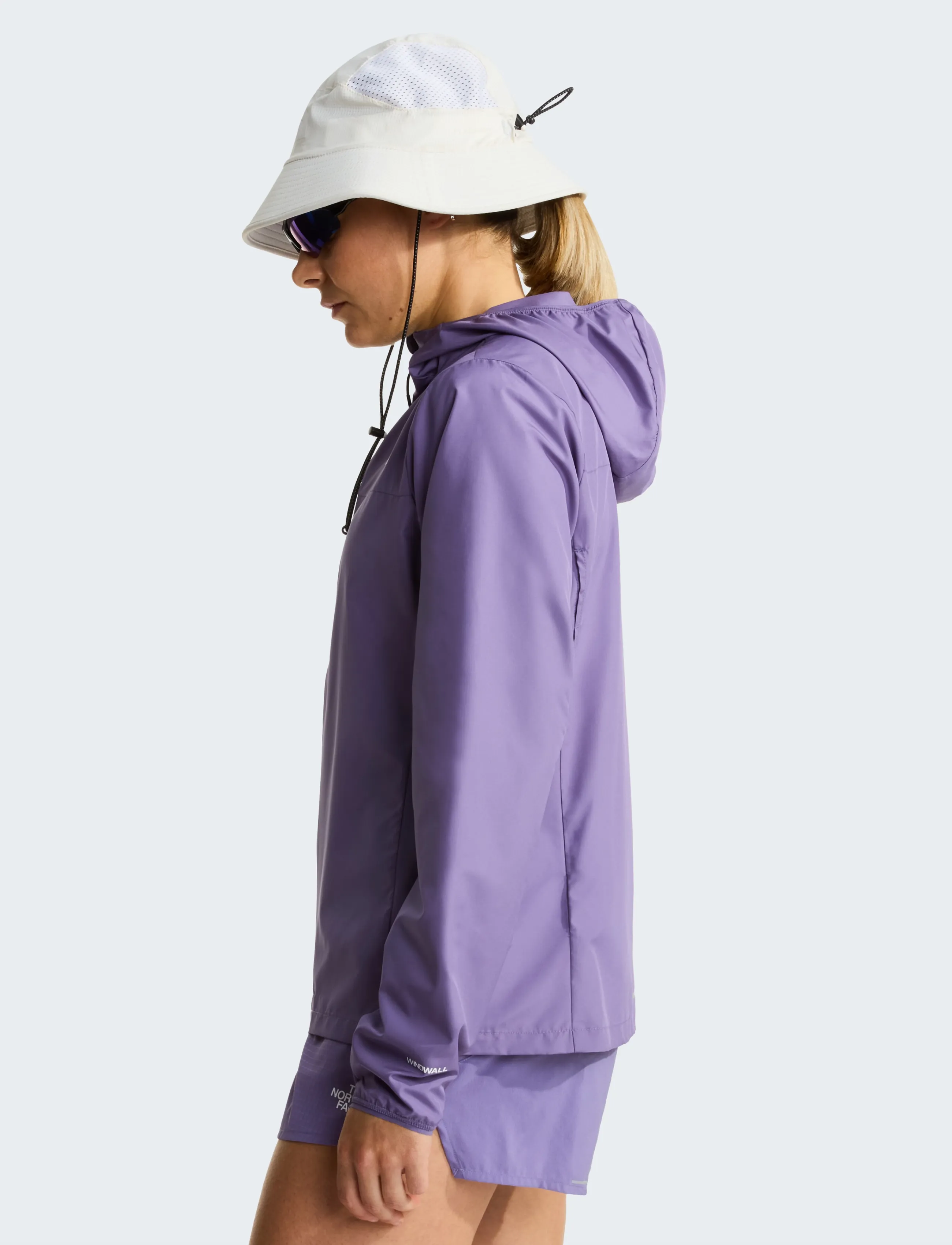 The North Face - W FONTANALES WIND JACKET - outdoor jackets - grounded plum - 4