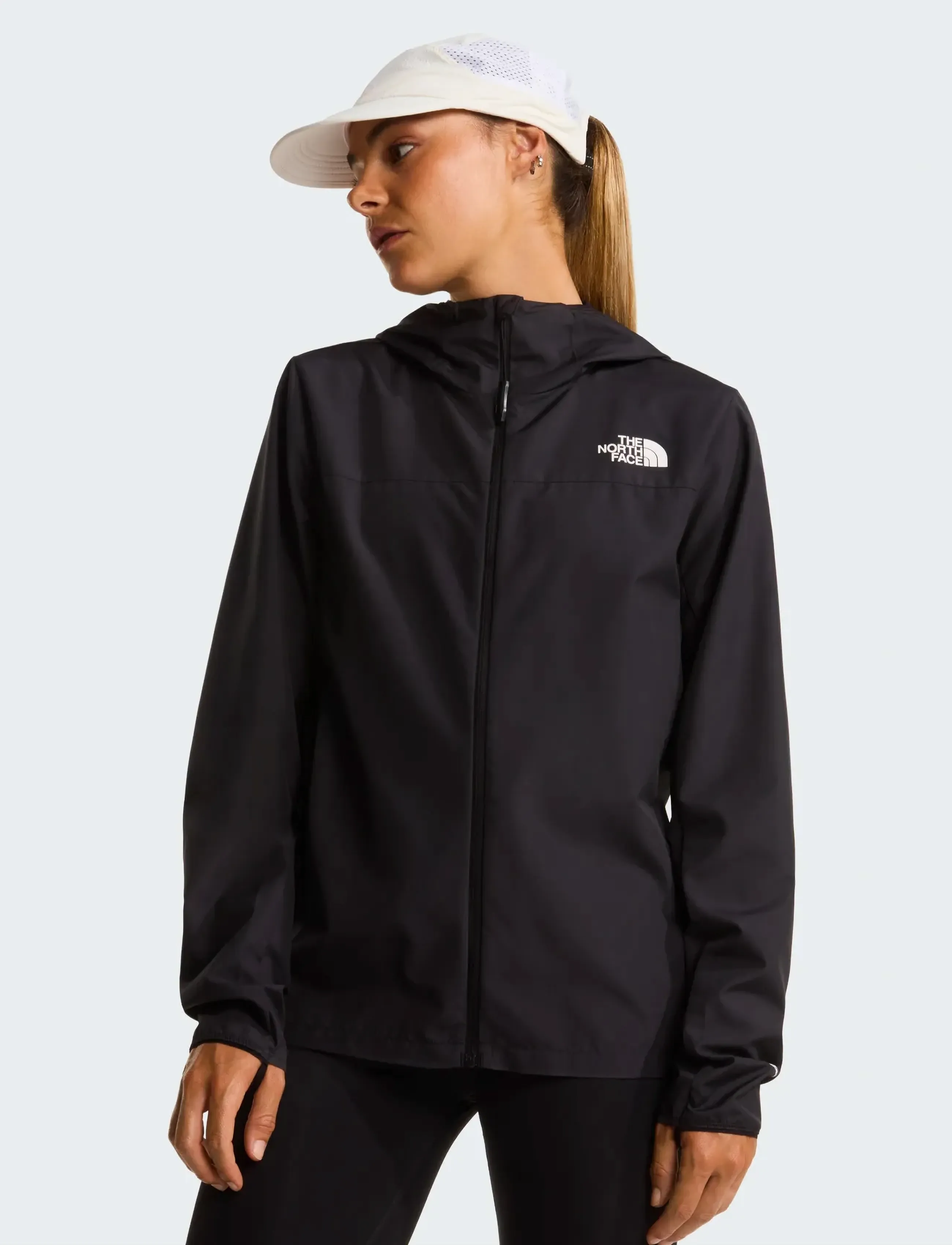 The North Face W Fontanales Wind Jacket, S, Black, Sport Jackets > Sport Outdoor Jackets, Dame
