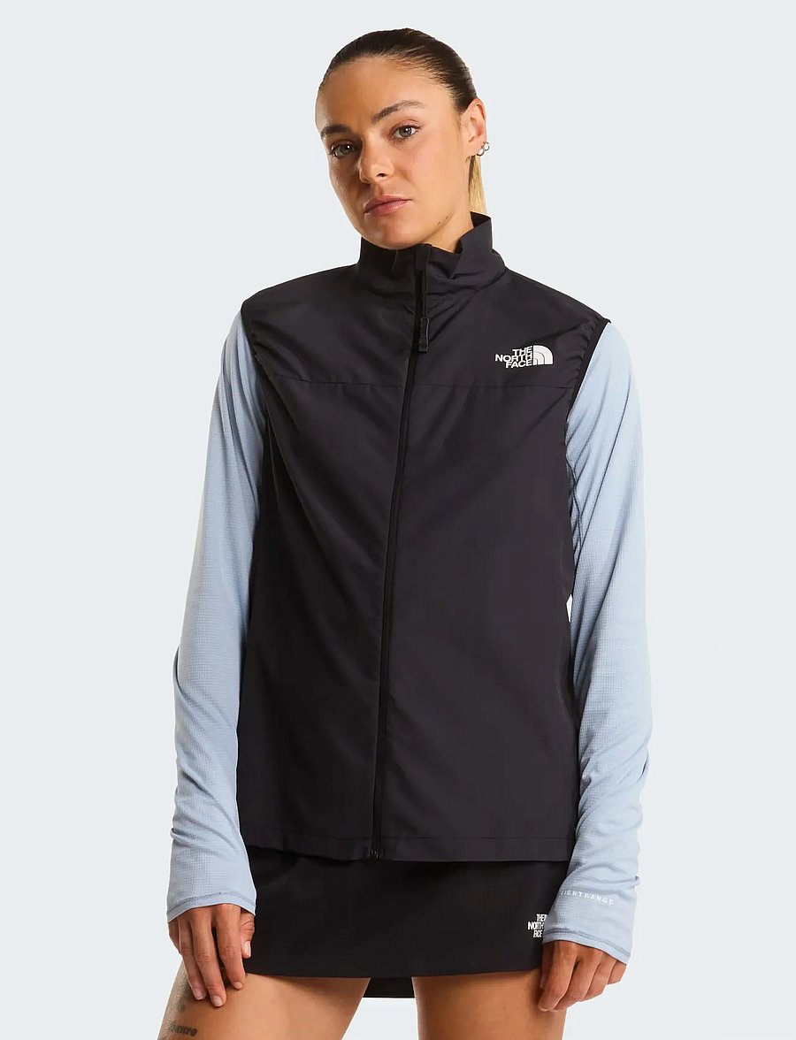 The North Face - W FONTANALES WIND VEST - outerwear - tnf black - 0