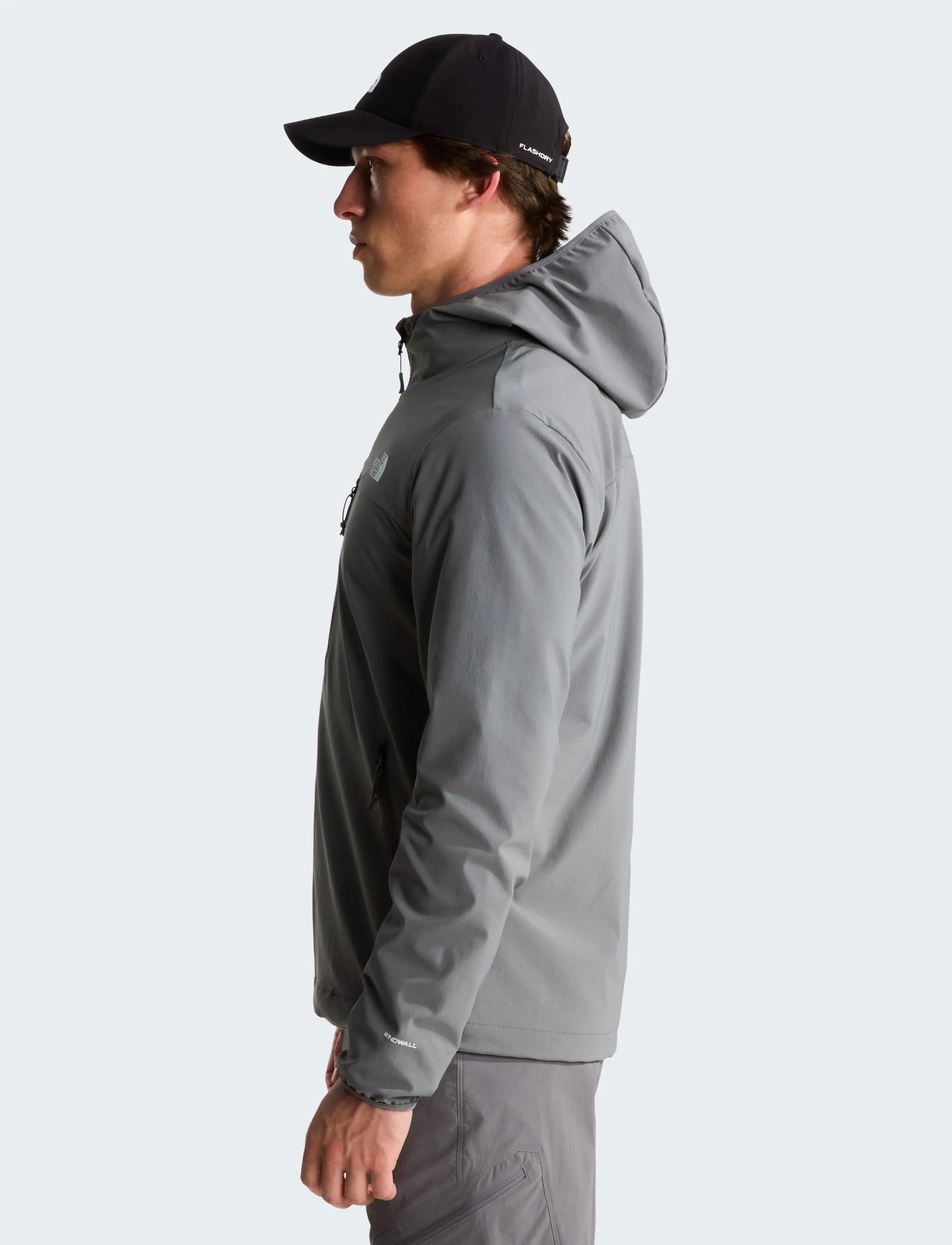 The North Face - M NIMBLE HOODIE 2 - friluftsjackor - smoked pearl - 4
