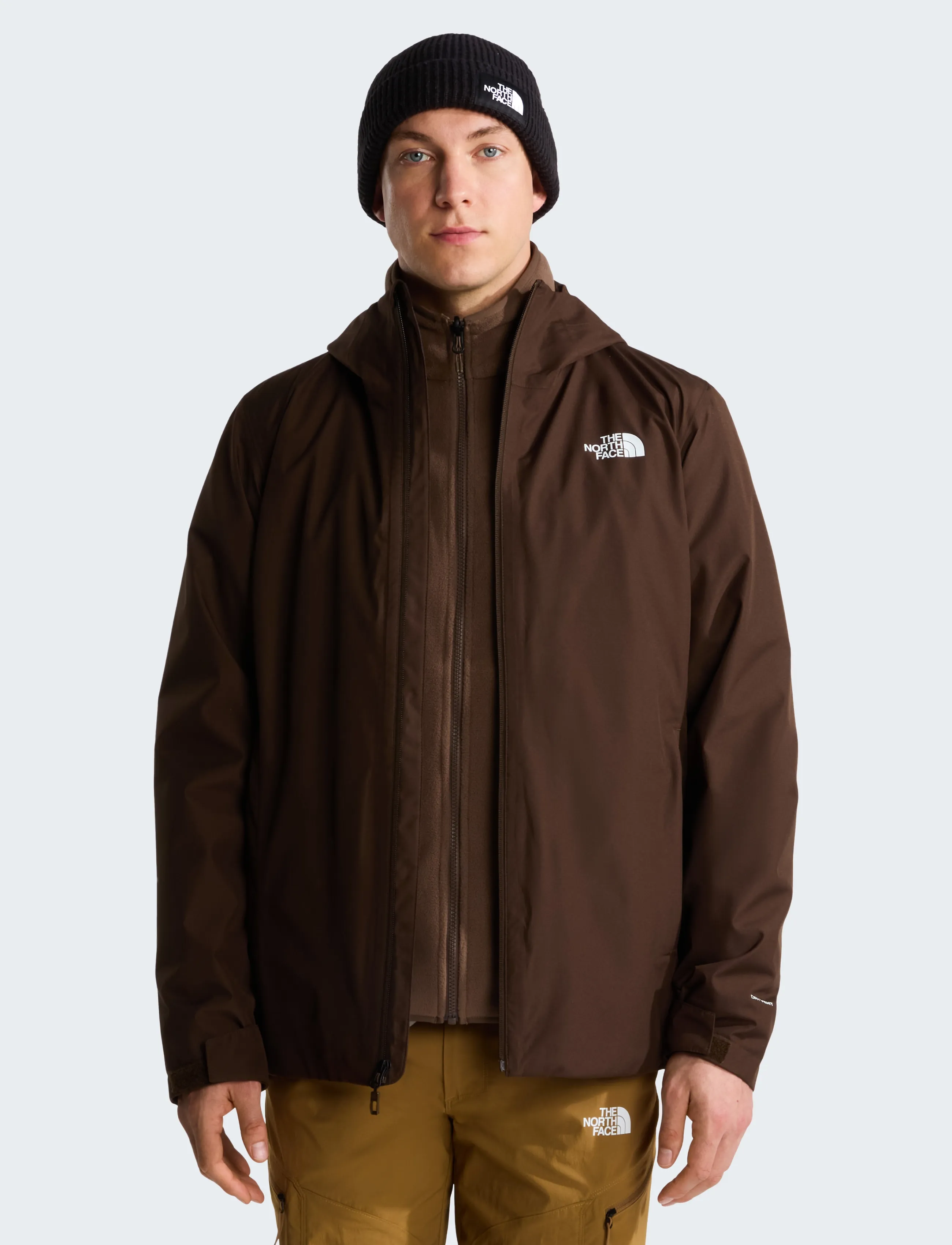 The North Face - M QUEST MONO TRICLIMATE - outdoor jacken - dark chestnut/smokey br - 0