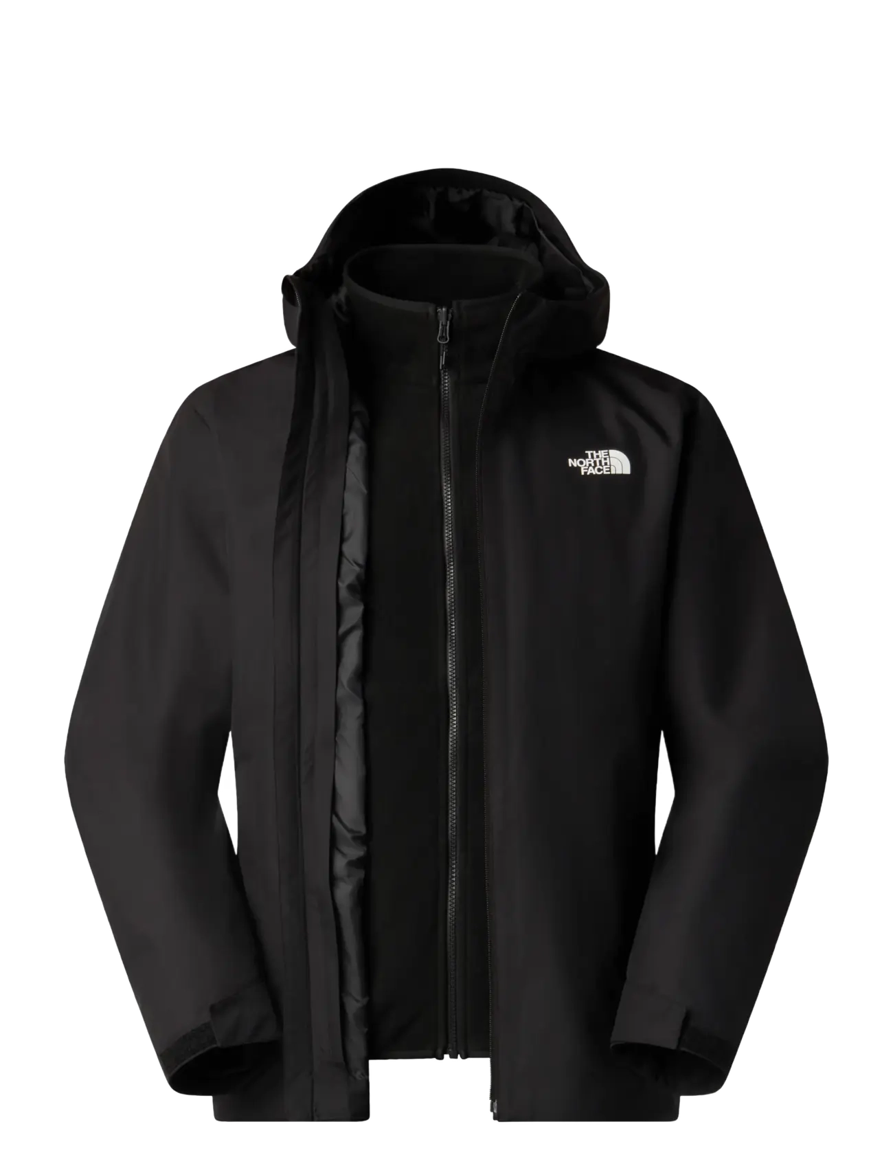 The North Face M QUEST MONO TRICLIMATE - Outerwear - TNF BLACK / black