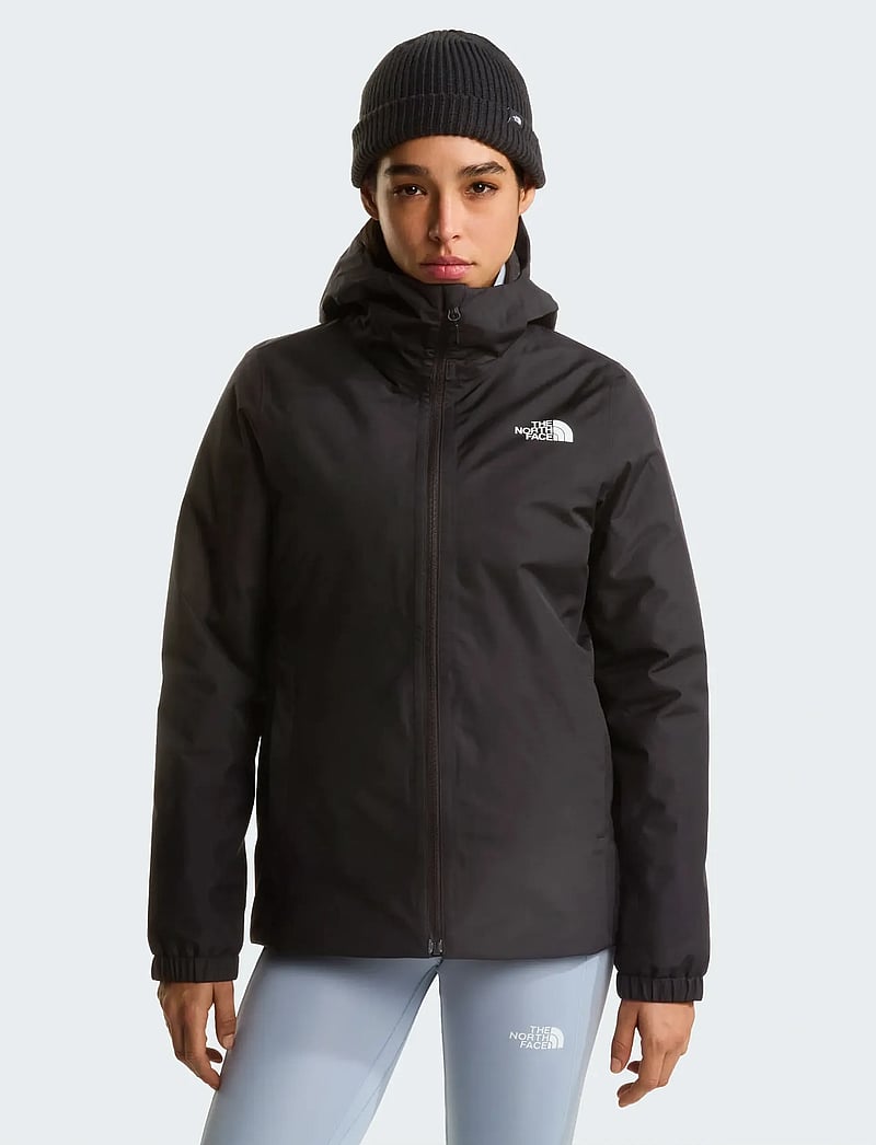 The North Face - W QUEST MONO INS JACKET - outdoor jackets - tnf black - 0