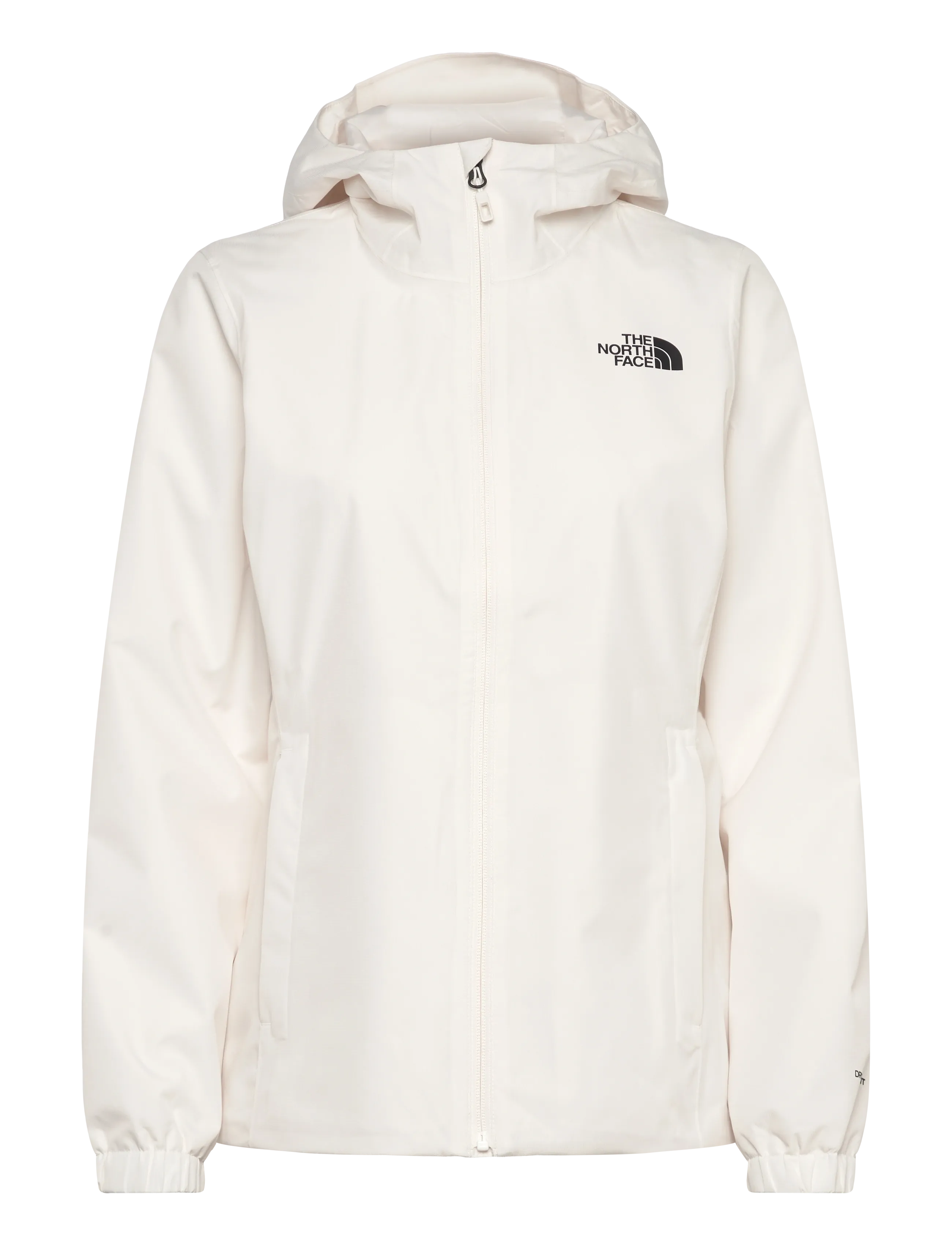 The North Face W QUEST MONO JACKET - Vihmamantlid - WHITE DUNE / cream