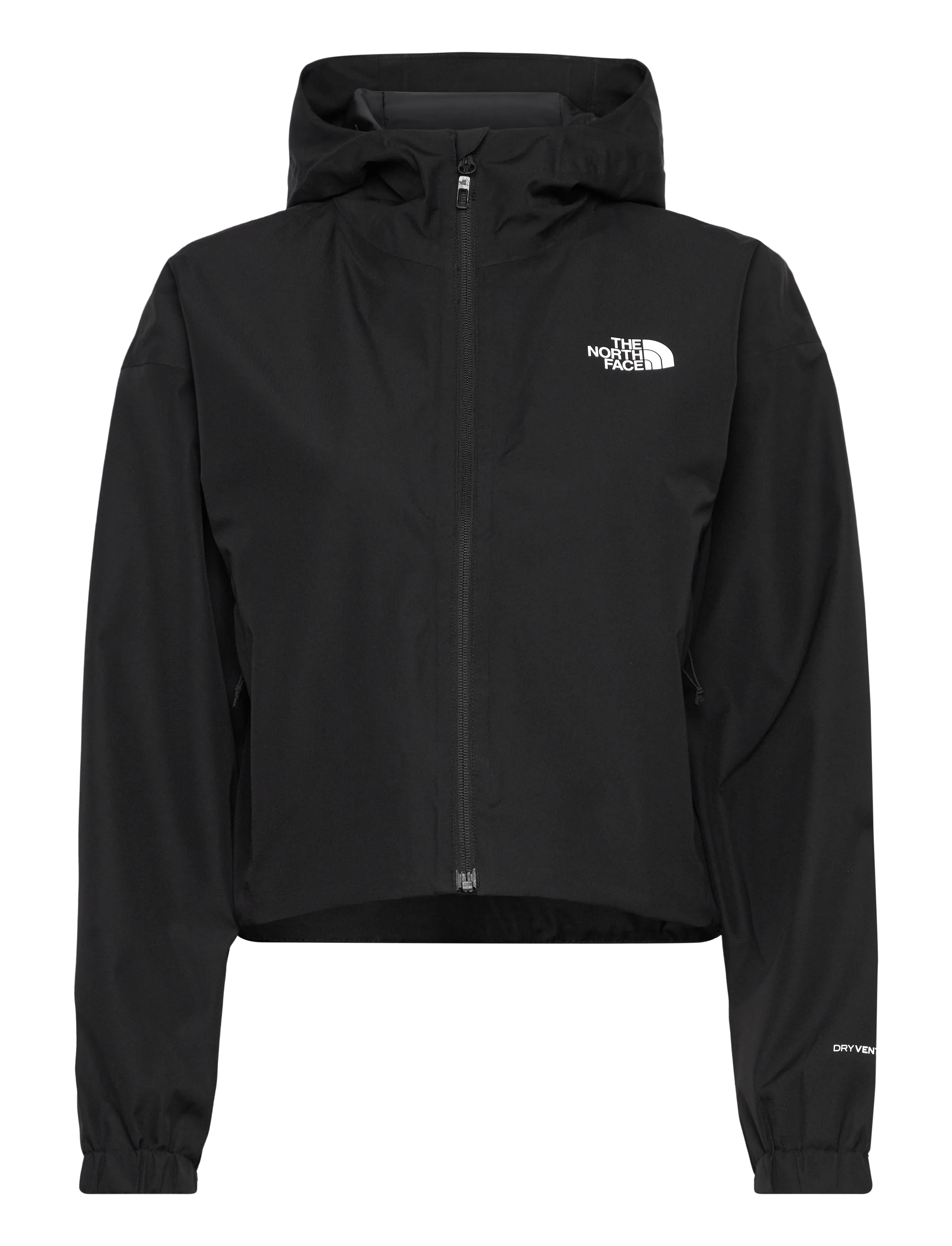 The North Face W QUEST MONO CROPPED JACKET - Tøj - TNF BLACK / black