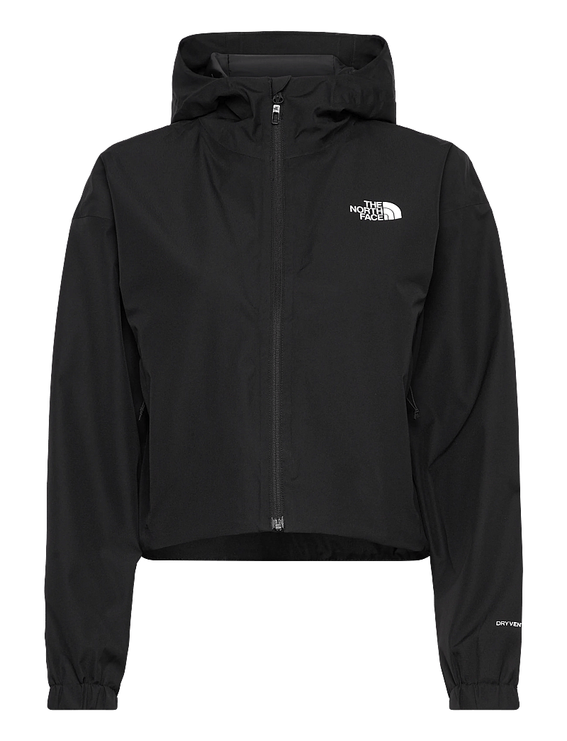 The North Face - W QUEST MONO CROPPED JACKET - outdoor jackets - tnf black - 1
