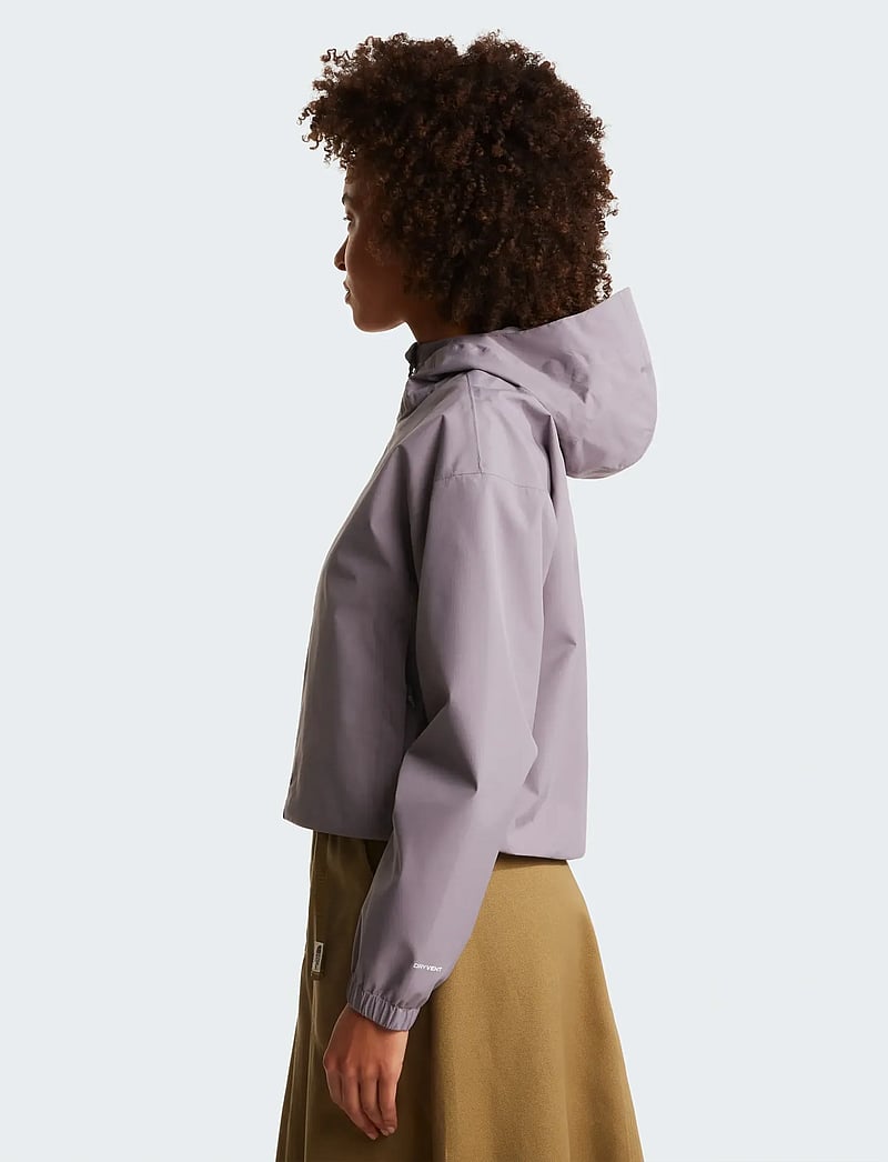 The North Face - W QUEST MONO CROPPED JACKET - outdoor jacken - transcendent grey - 4