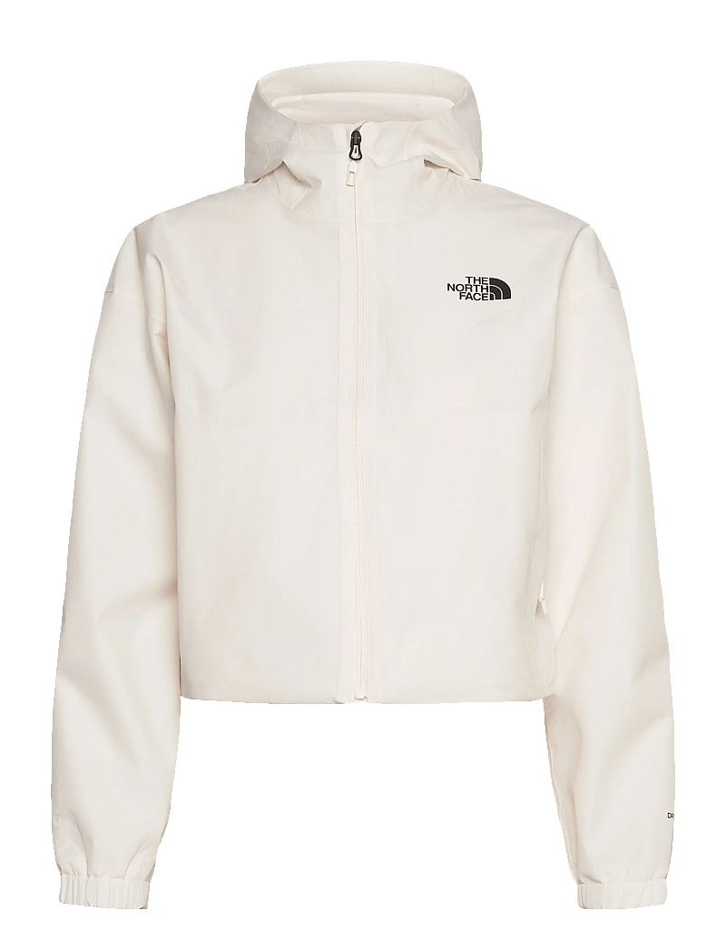 The North Face - W QUEST MONO CROPPED JACKET - friluftsjackor - white dune - 1