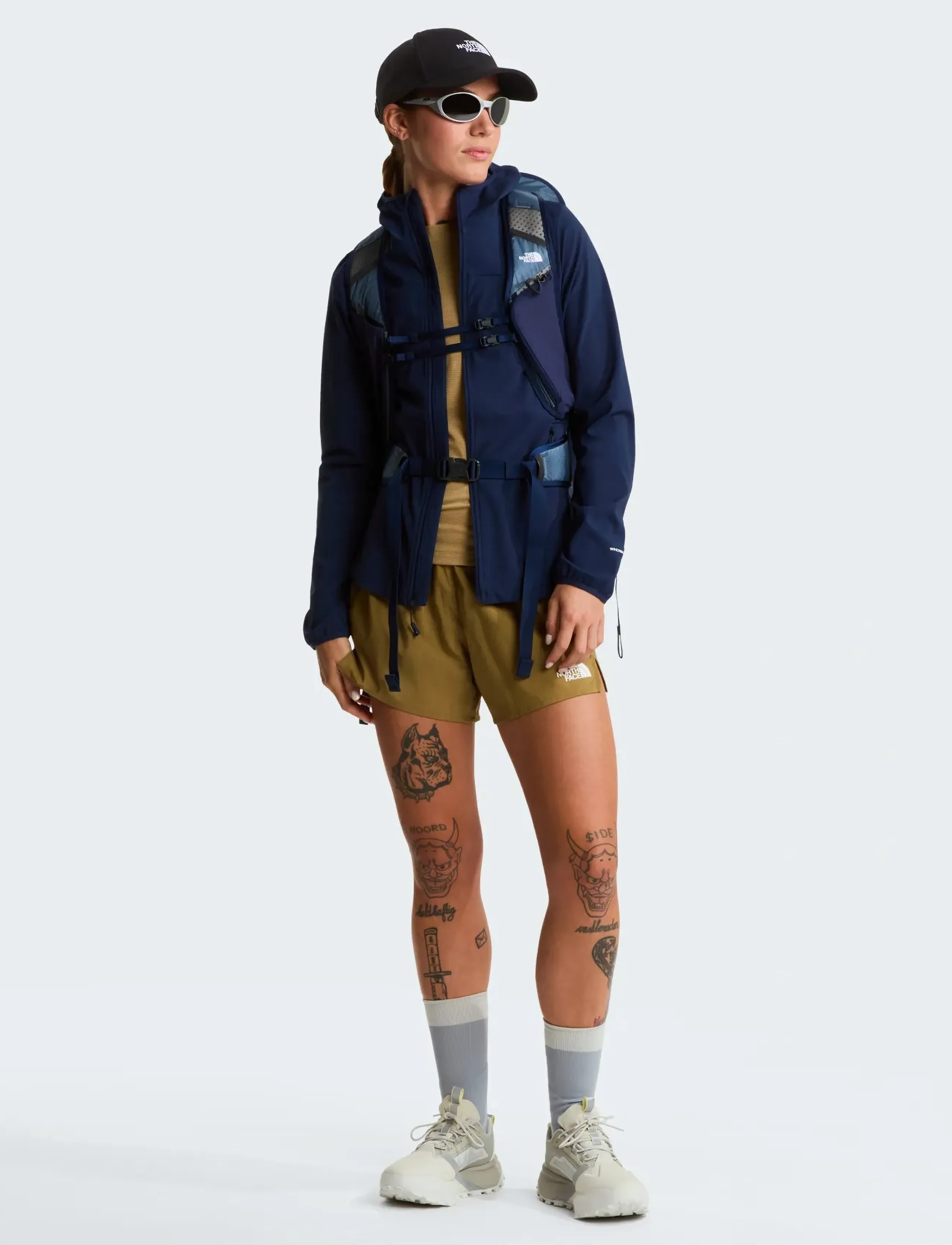 The North Face - W NIMBLE HOODIE 2 - friluftsjakker - summit navy - 3