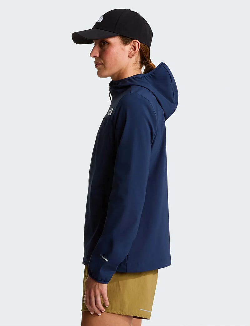 The North Face - W NIMBLE HOODIE 2 - outdoor jackets - summit navy - 4