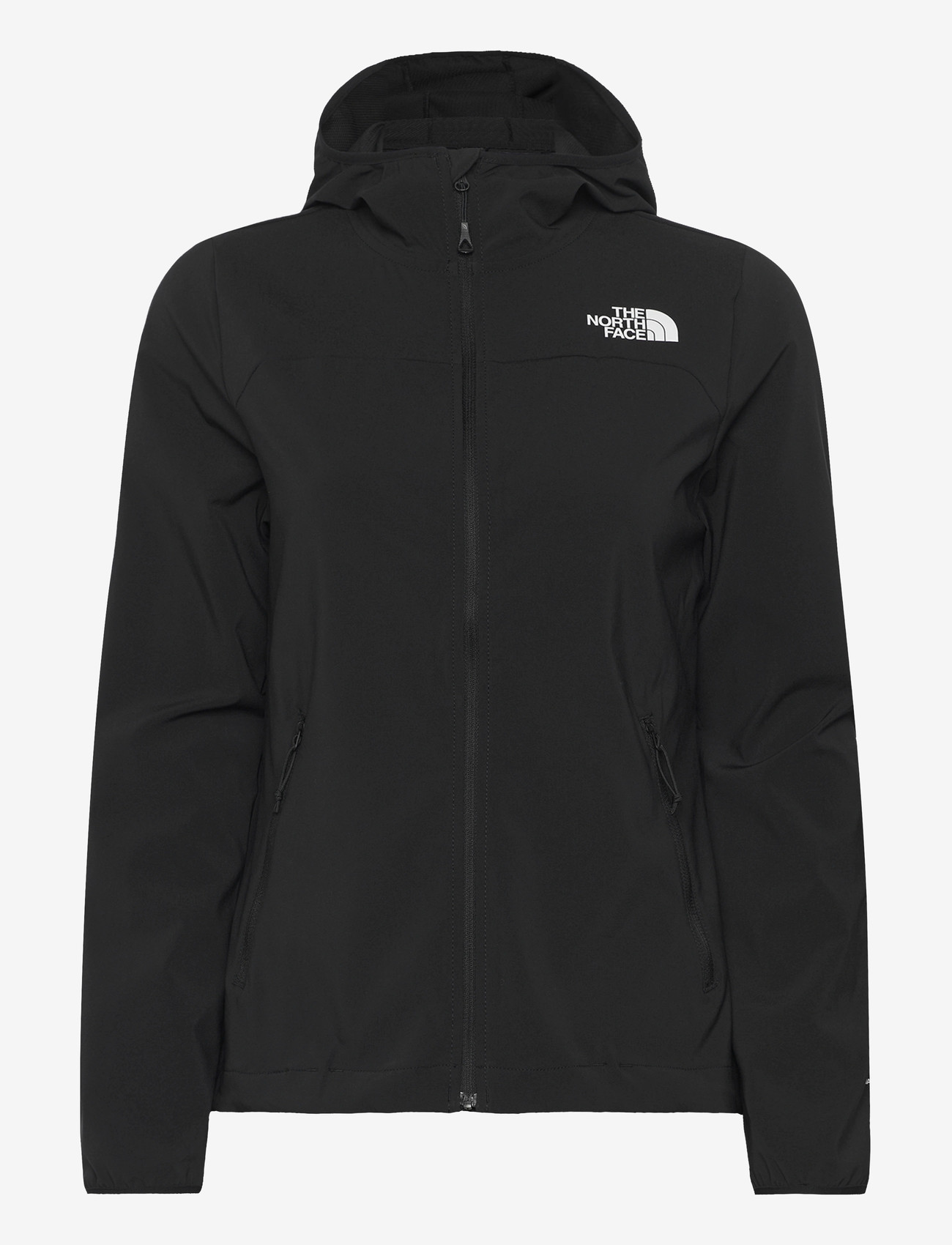 The North Face - W NIMBLE HOODIE 2 - outdoor jackets - tnf black - 1